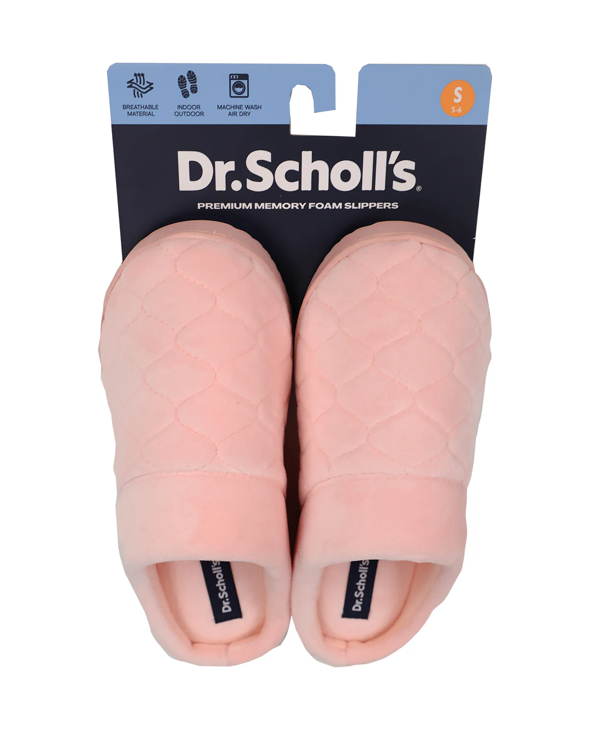 Dr. Scholls Quilted Velour Clog Slippers - Image 2