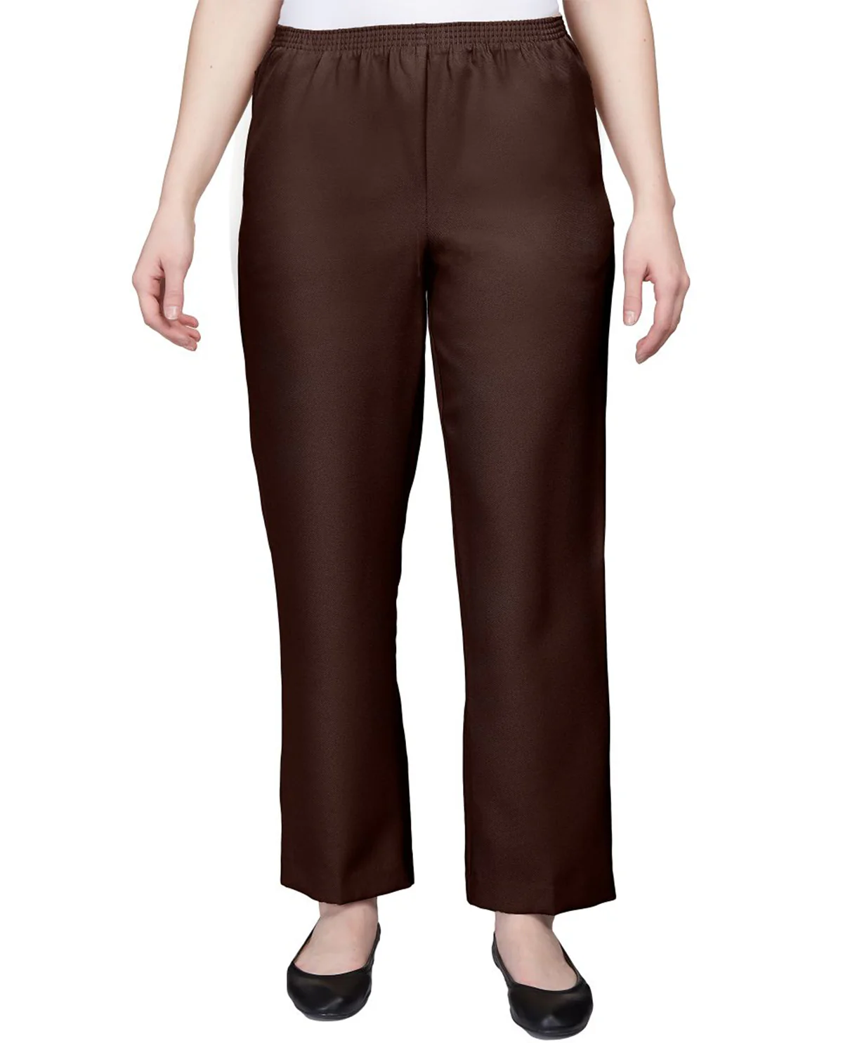 Alfred Dunner Petite Classic Pant Short - Image 4