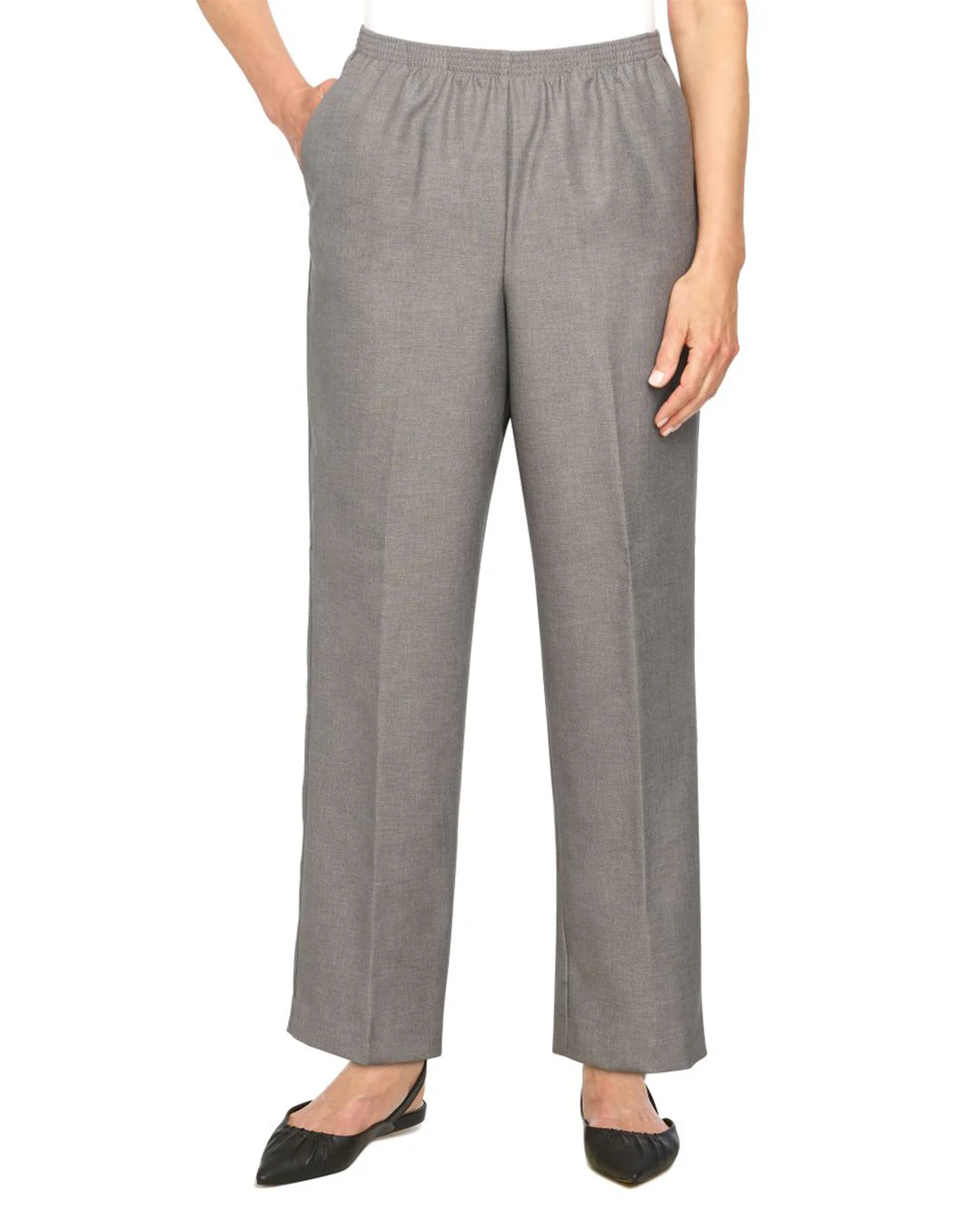 Alfred Dunner Classic Pant Short - Image 2