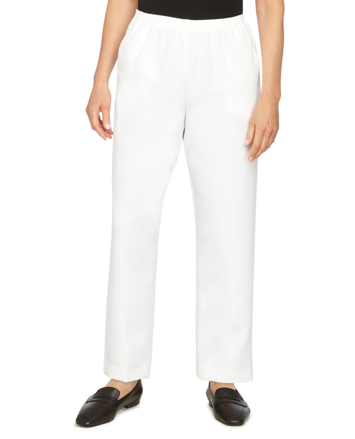 Alfred Dunner Classic Pant Short - Image 3