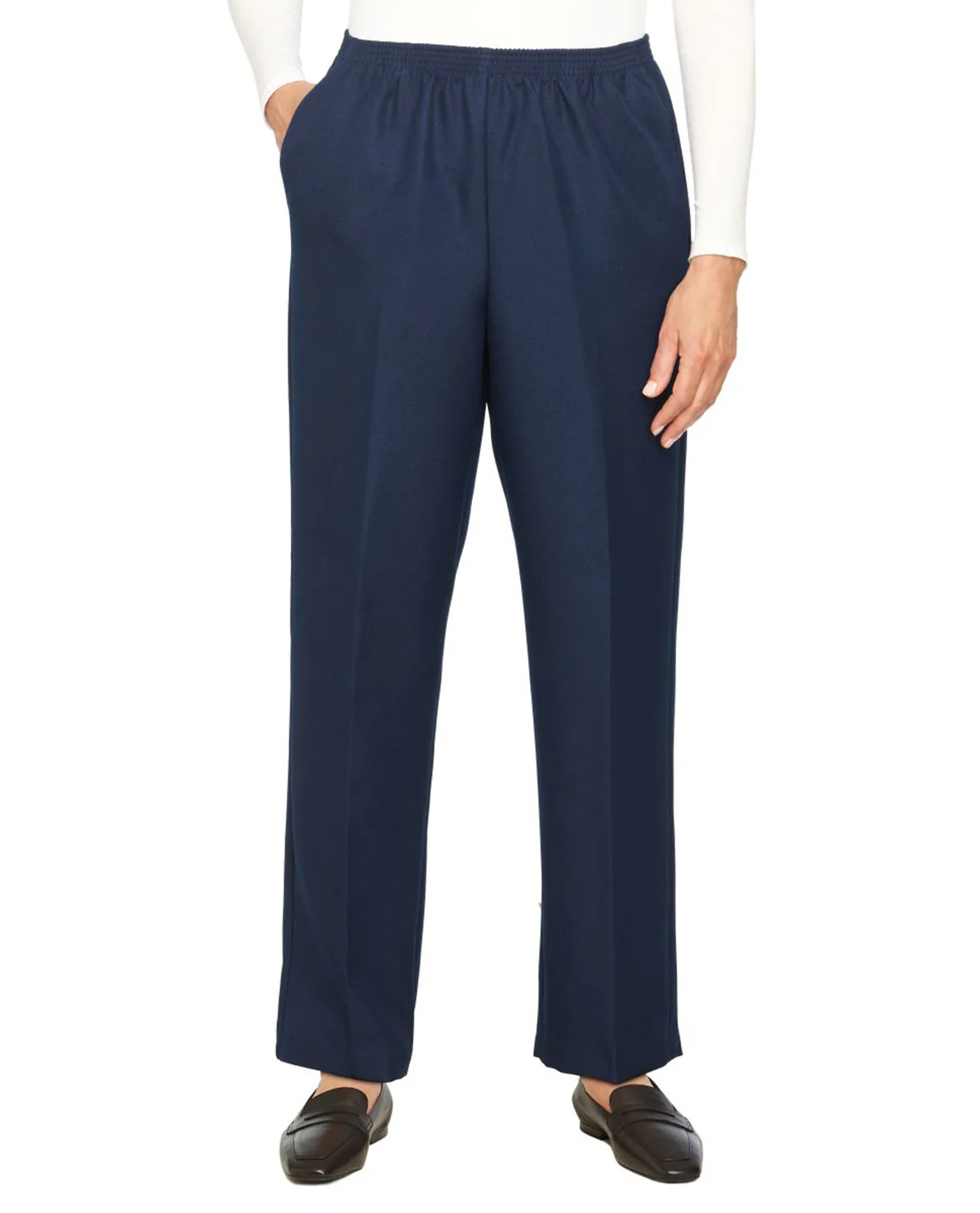 Alfred Dunner Classic Pant Short - Image 5