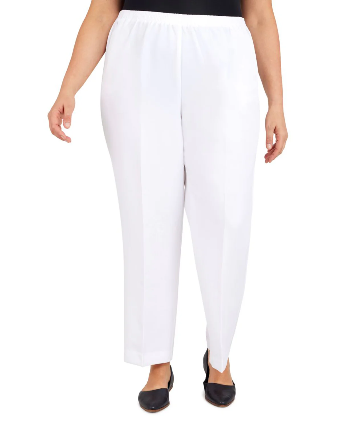 Alfred Dunner Classic Pant Short - Image 3