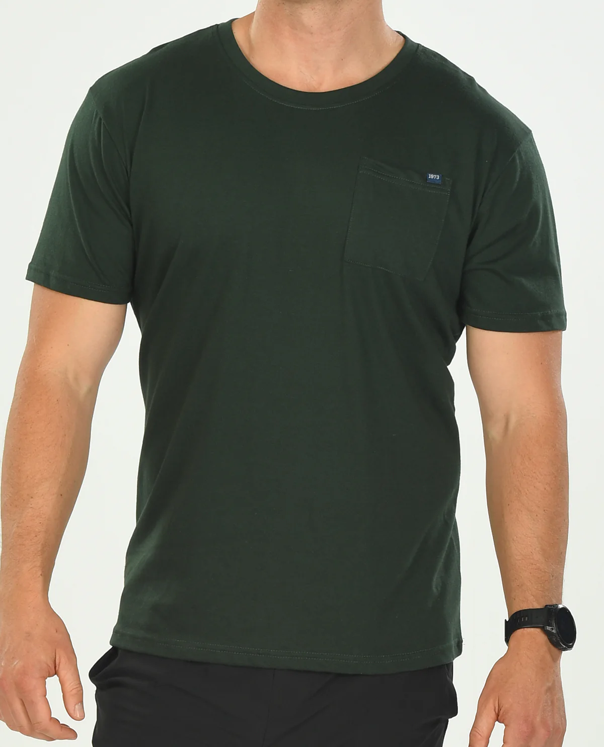 Real Essentials Short Sleeve Cotton Pocket Tee - Image 2