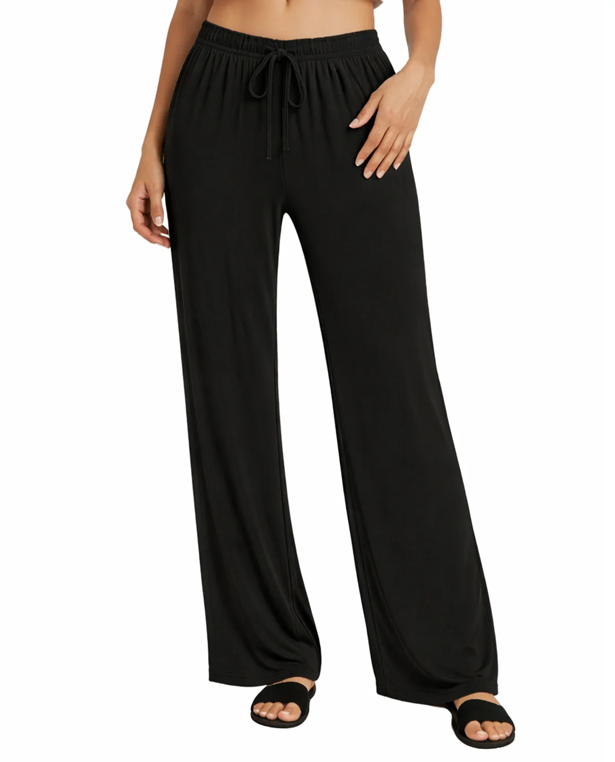 Real Essentials Yummy Palazzo Pant - Image 2
