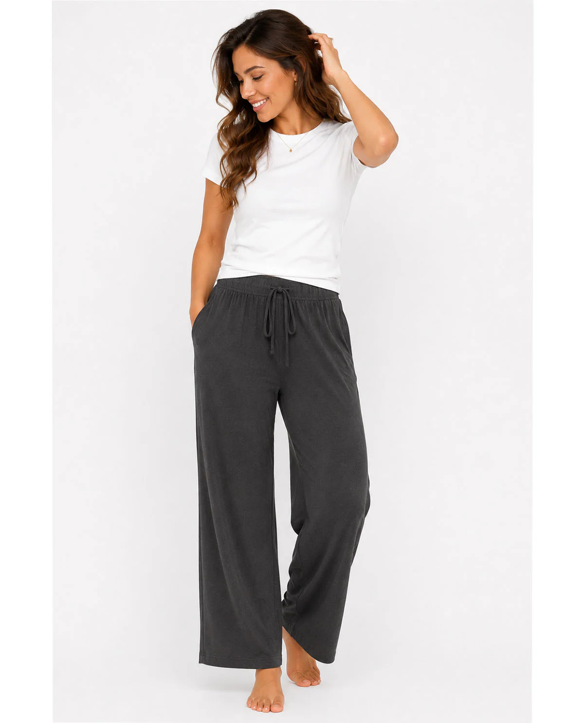 Real Essentials Yummy Palazzo Pant - Image 4