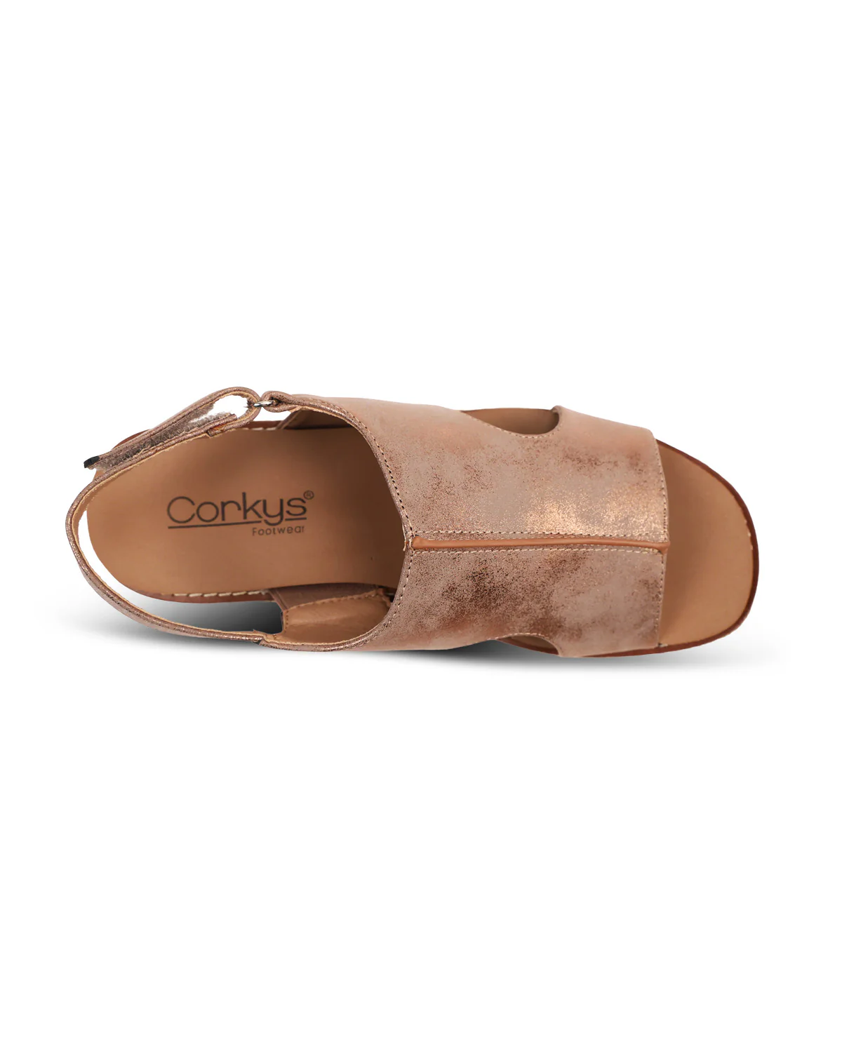 Corky's Ready Or Not Sandal Bronze Metal - Image 6