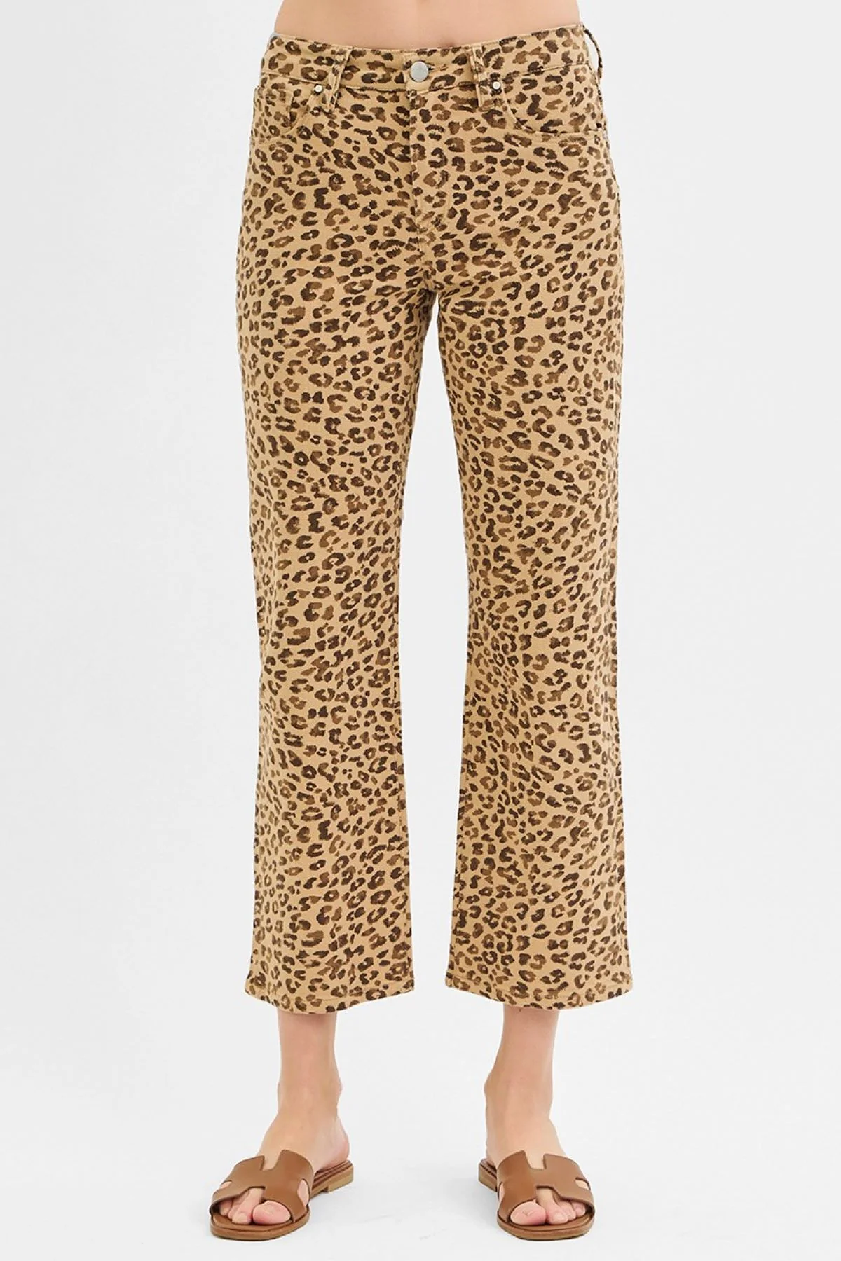 Risen Animal Print Jeans - Image 2