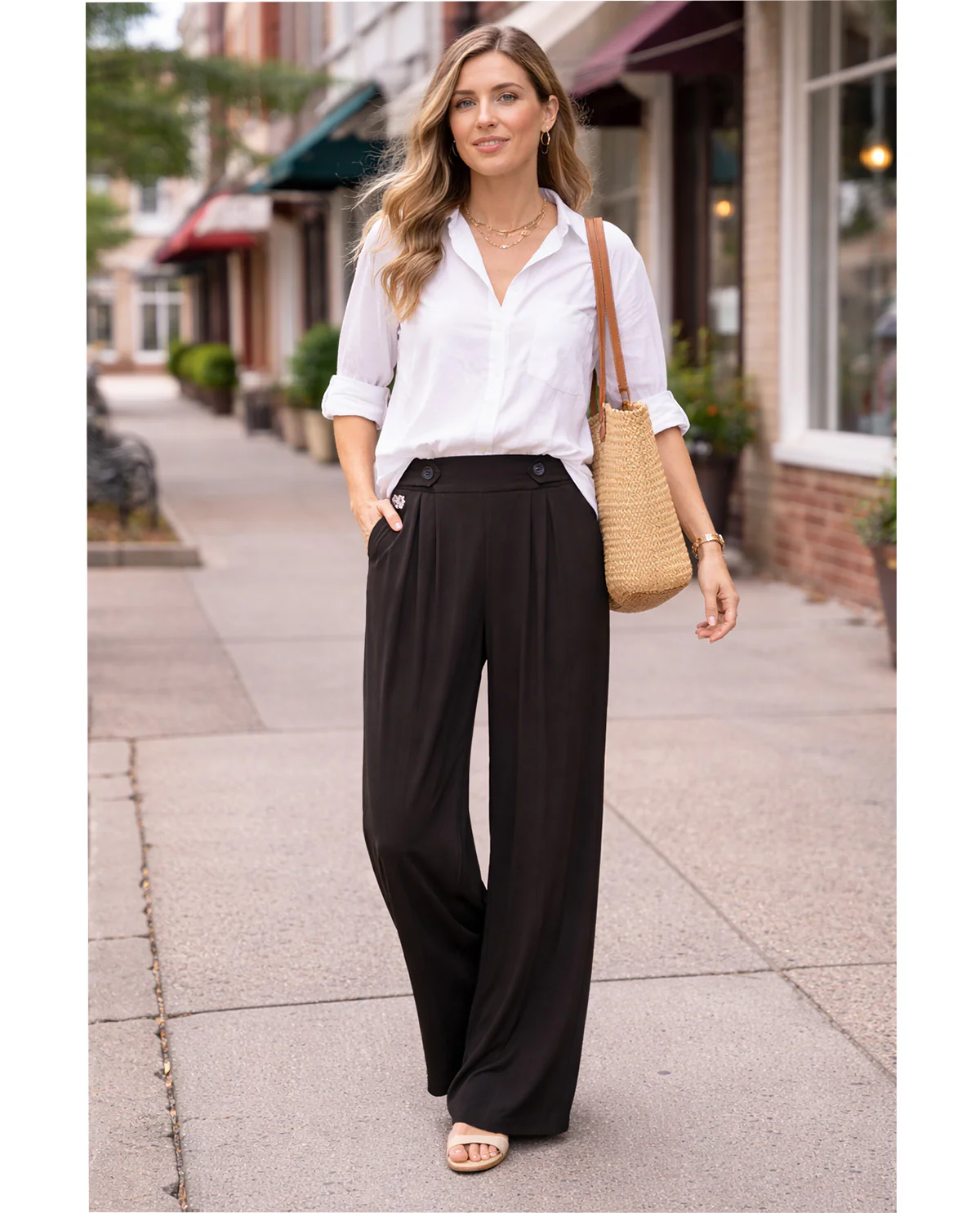 Robert Louis Silky Knit Pant - Image 2