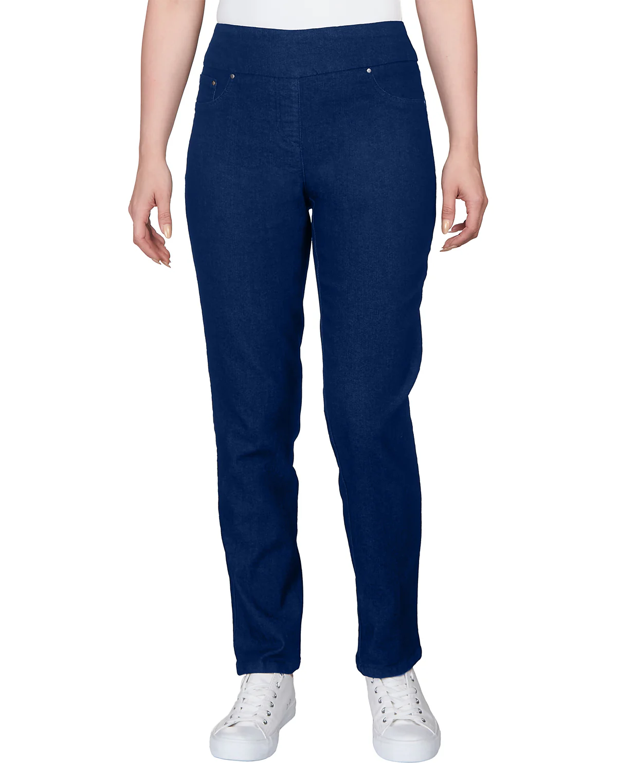 Ruby Road Petite Stretch Denim Pant - Image 2