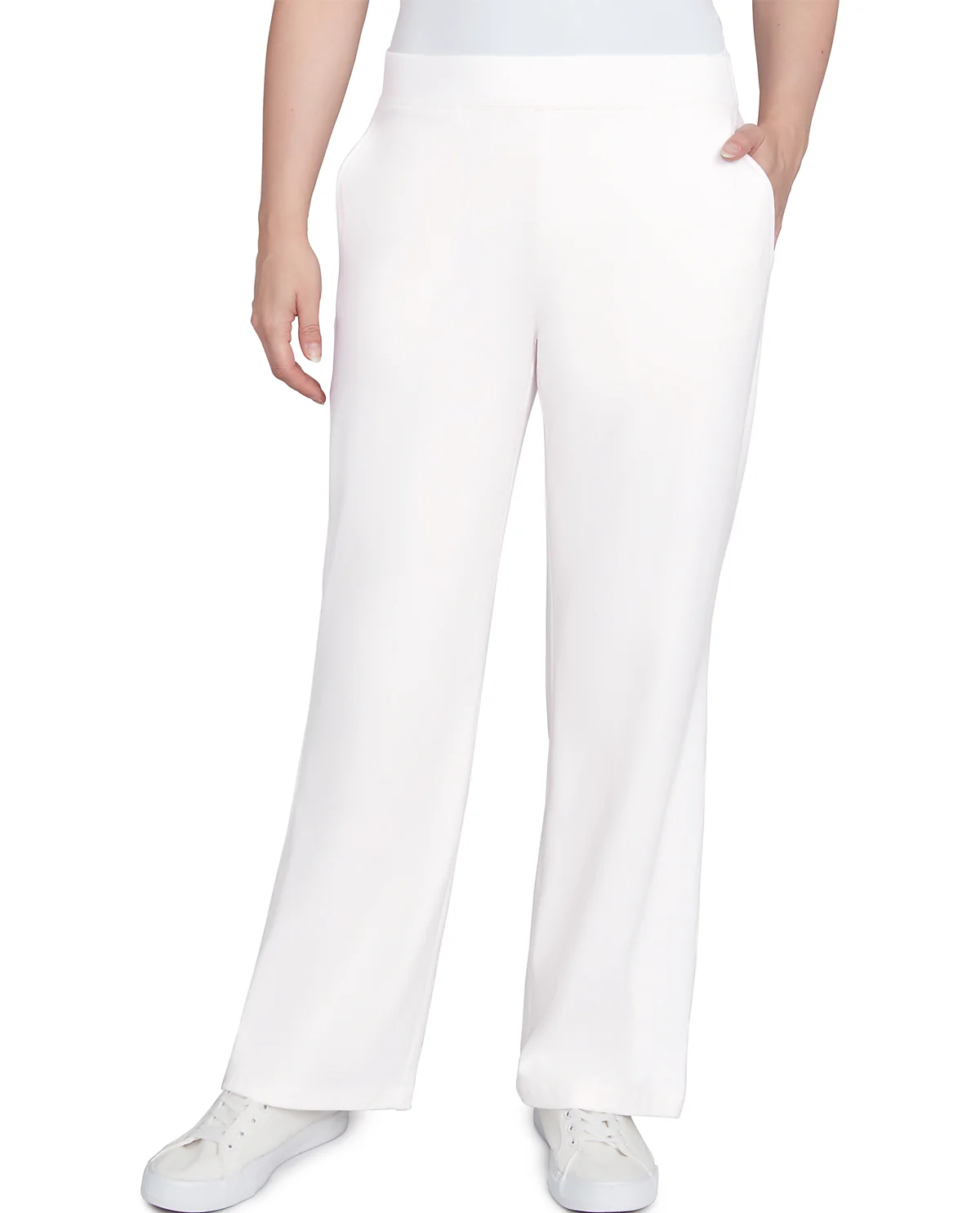 Ruby Road Casual Luxe Pullon Luxe Rib Straight Pant - Image 2