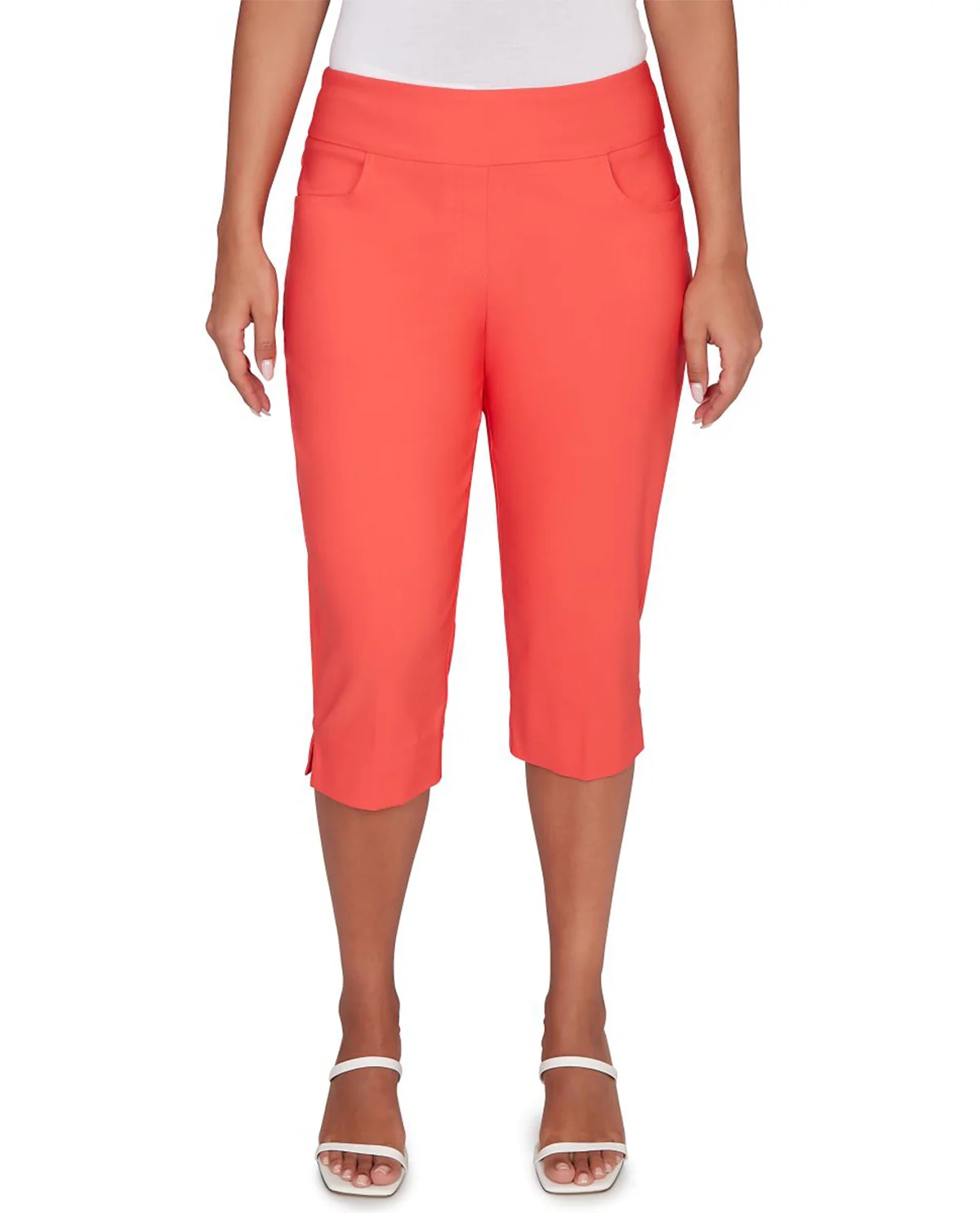 Ruby Road Petite Pull On Silky Pants - Image 2