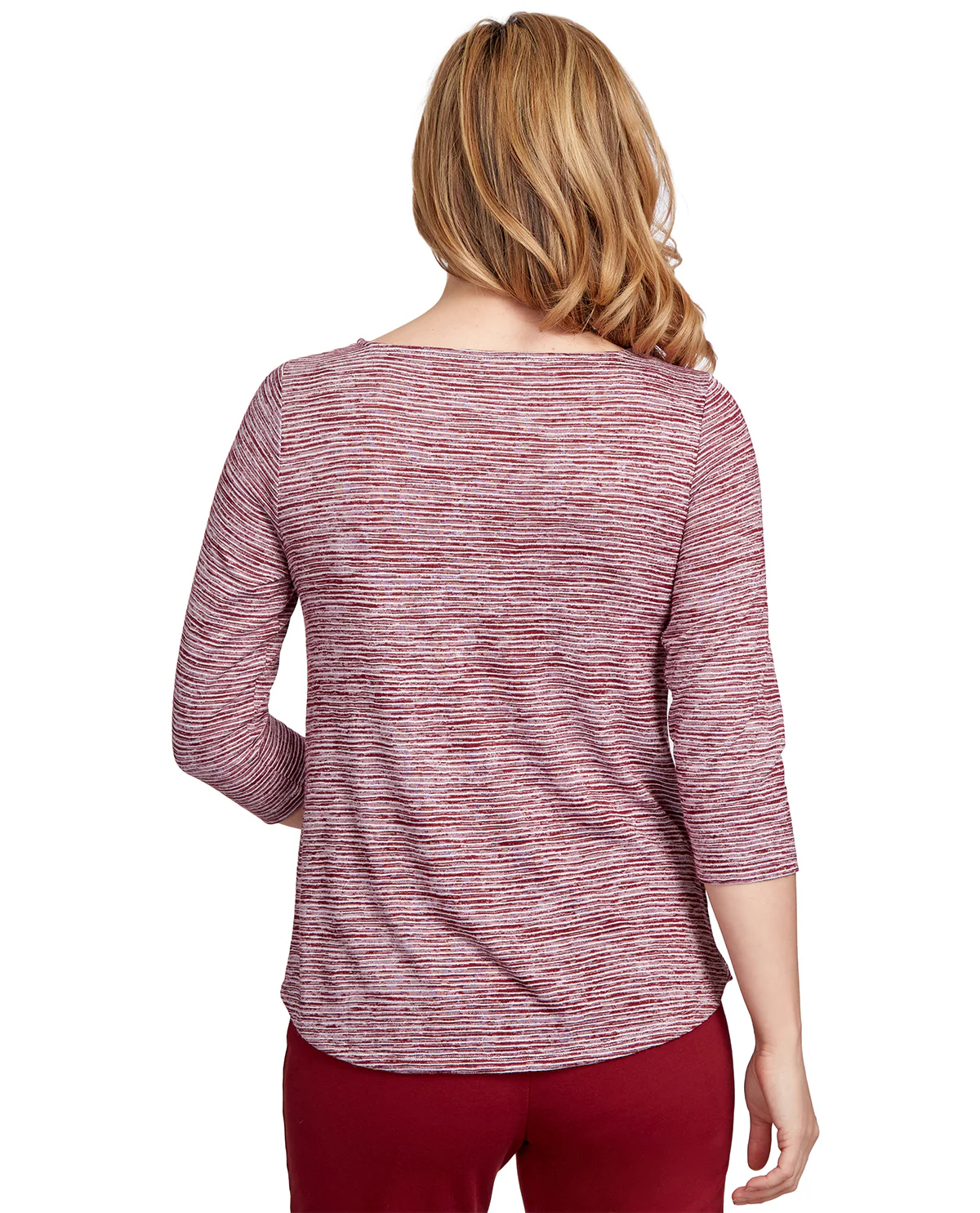 Ruby Road Missy Must Haves Dyed Stripe Knit Top - Image 16