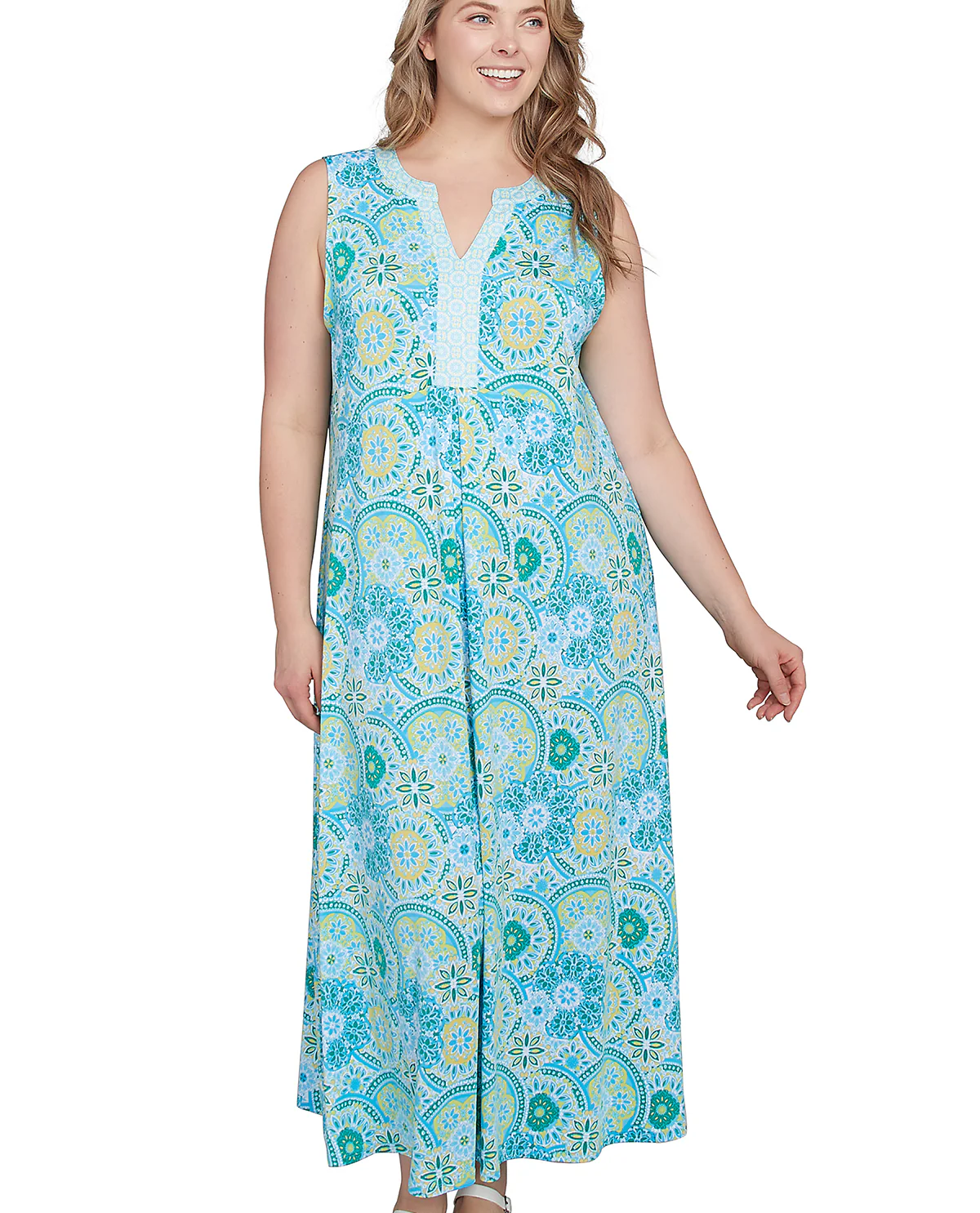 Ruby Road Must Haves Puff Medallion Dress - Image 3