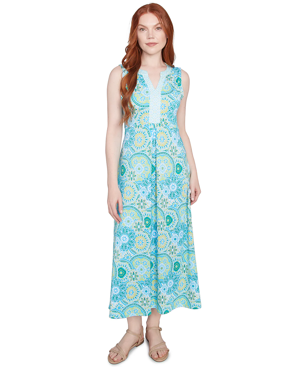 Ruby Road Petite Must Haves Sleeveless Blossom Dress - Image 2