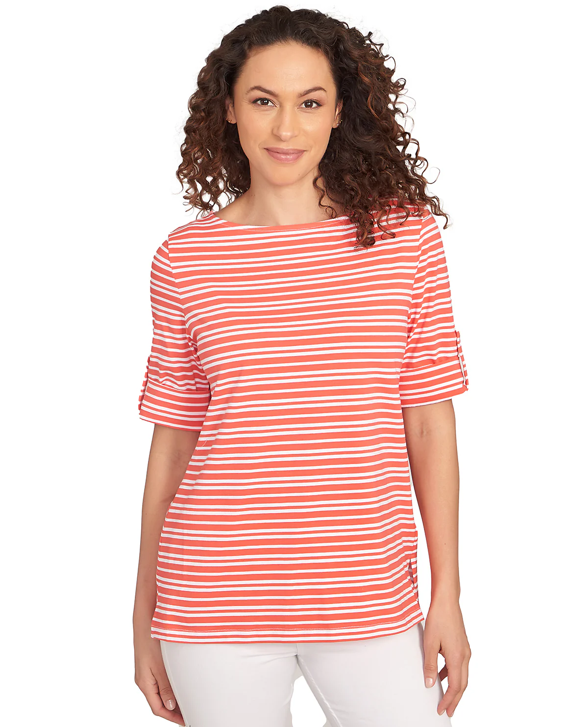Ruby Road Petite Puttin On the Prints Knit Top - Image 4