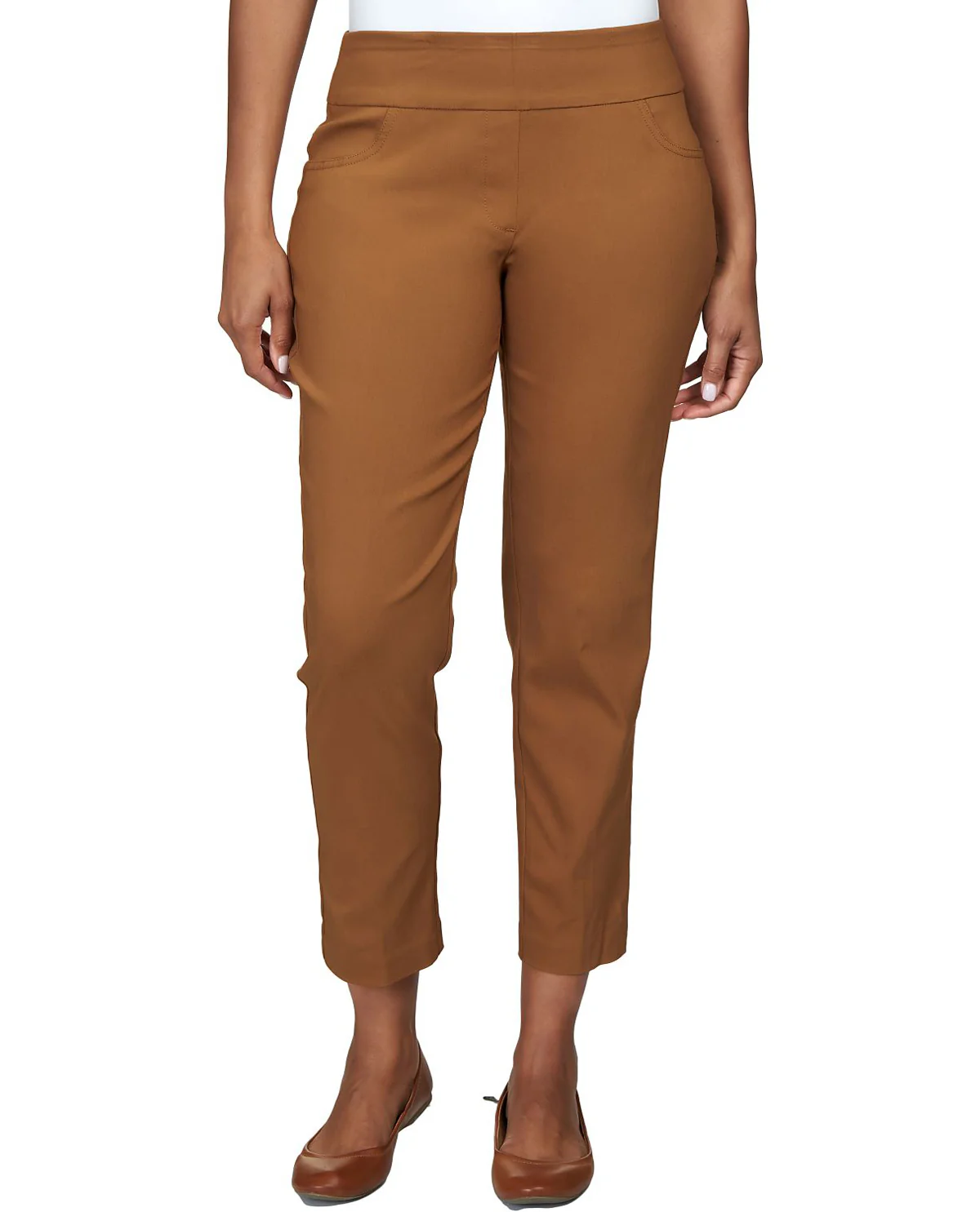 Ruby Road Petite Pull On Ankle Pant - Image 4