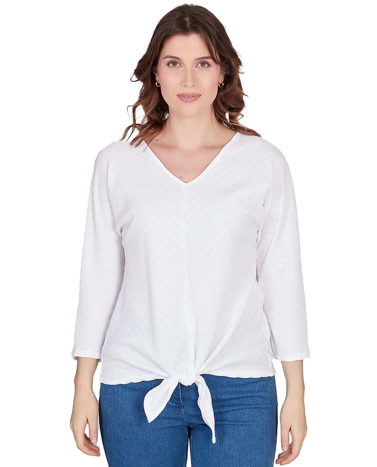 Ruby Road Missy Spring Breeze Pucket Tie Top - Image 3
