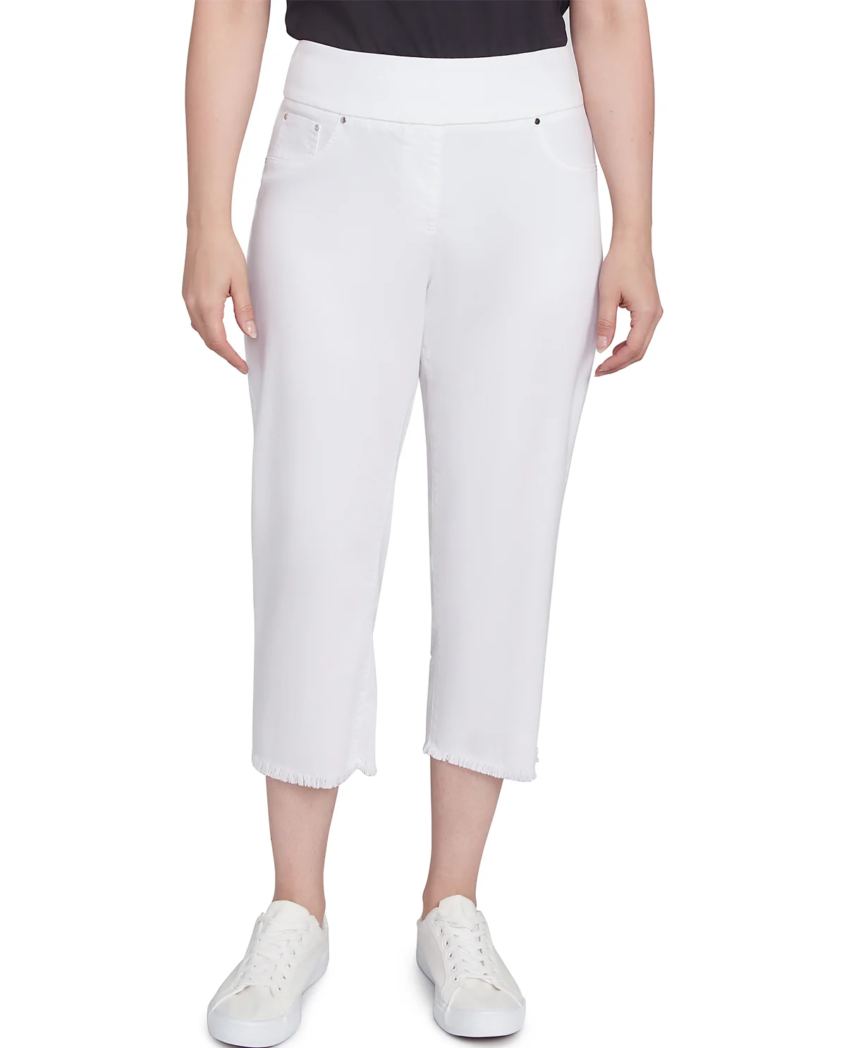 Ruby Road Missy Spring Oasis Denim Capri - Image 2