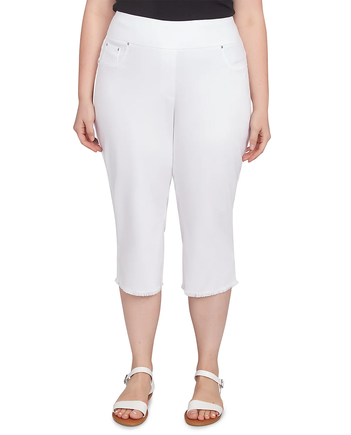 Ruby Road Spring Sublimation Ankle Capris - Image 3