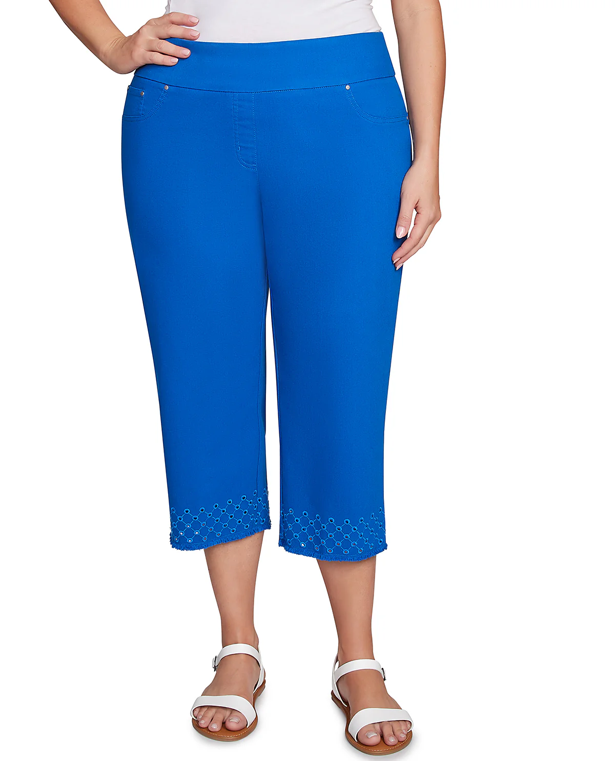 Ruby Road Tinted Tides Denim Capri - Image 2
