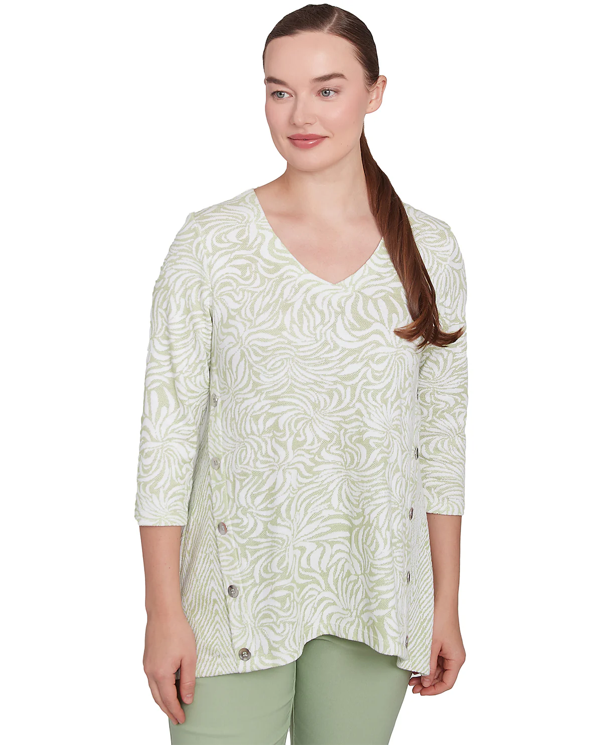 Ruby Road Casual Luxe Terry Knit Top - Image 2