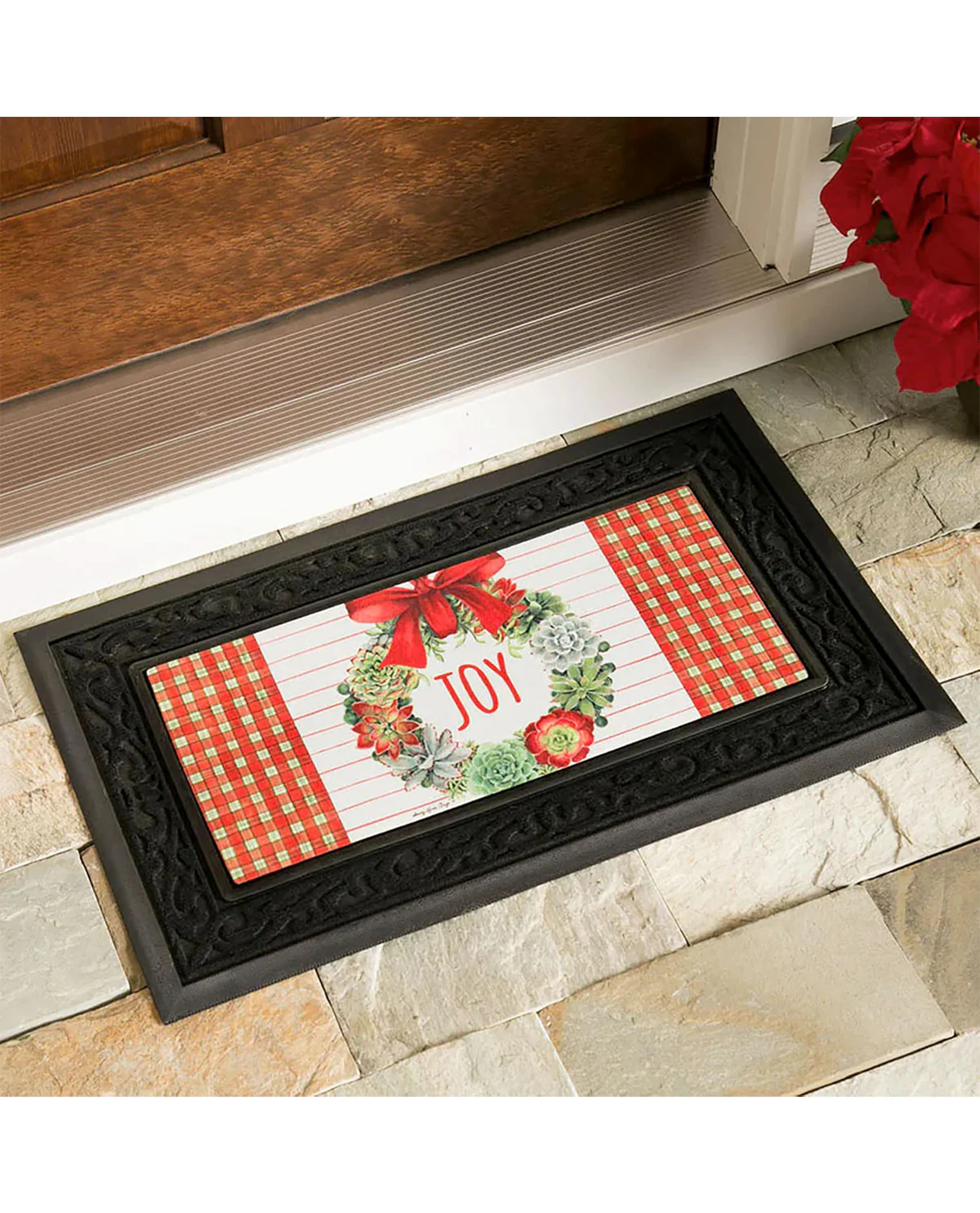 Sass Dec Scroll Mat Black - Image 2