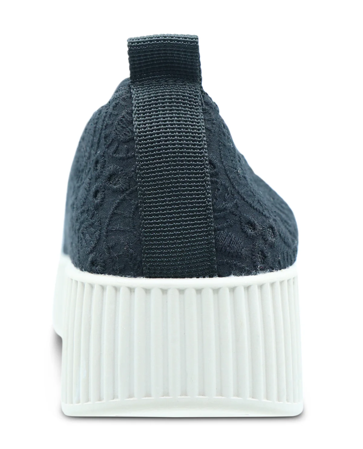 Savvy Fancy Black Eyelet Sandal - Image 6