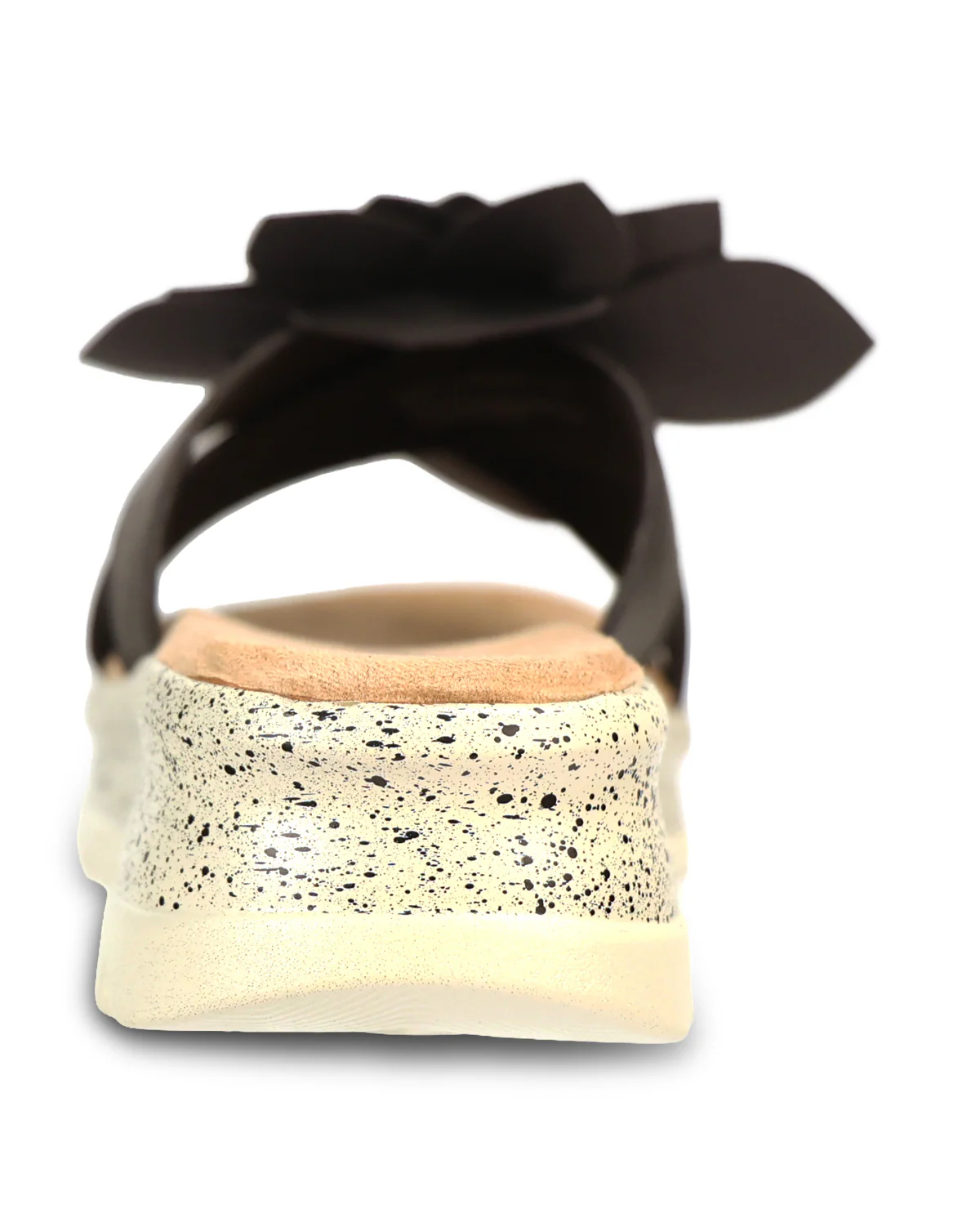 Savvy Gardenia Sandal Black - Image 3