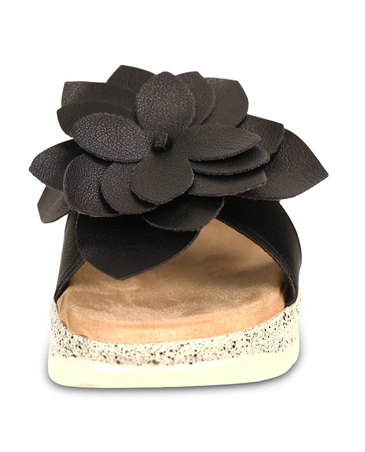 Savvy Gardenia Sandal Black - Image 4