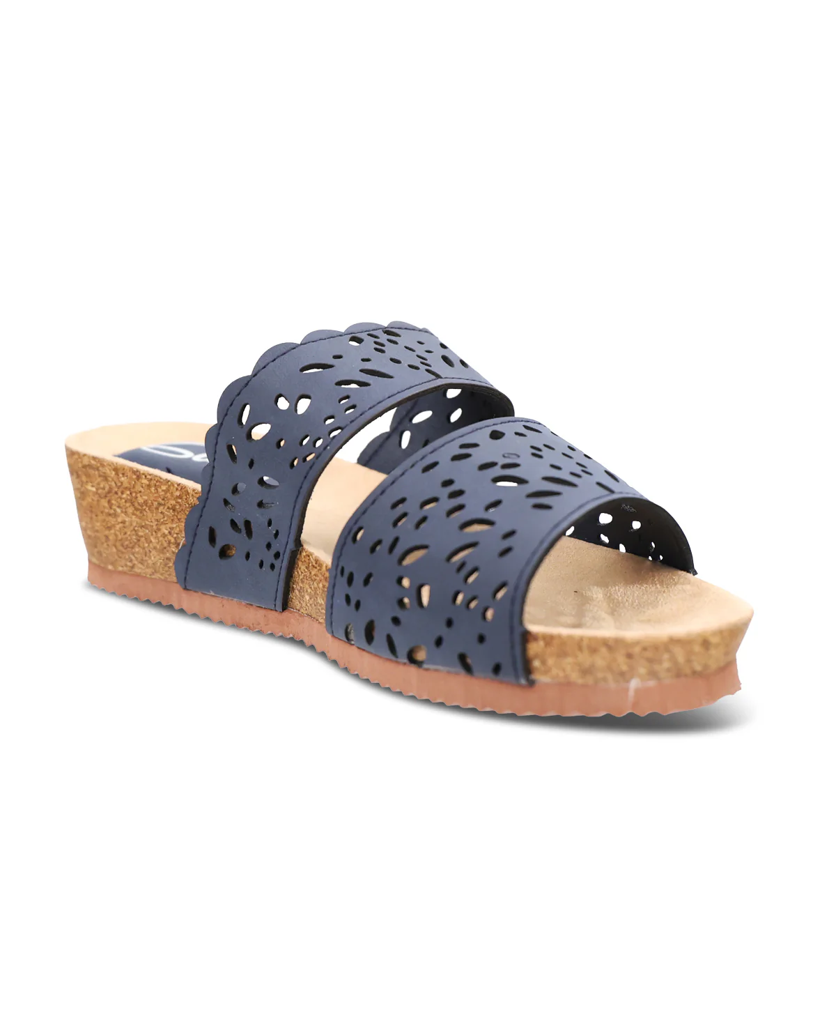 Savvy Lacy Sandal Navy - Image 3