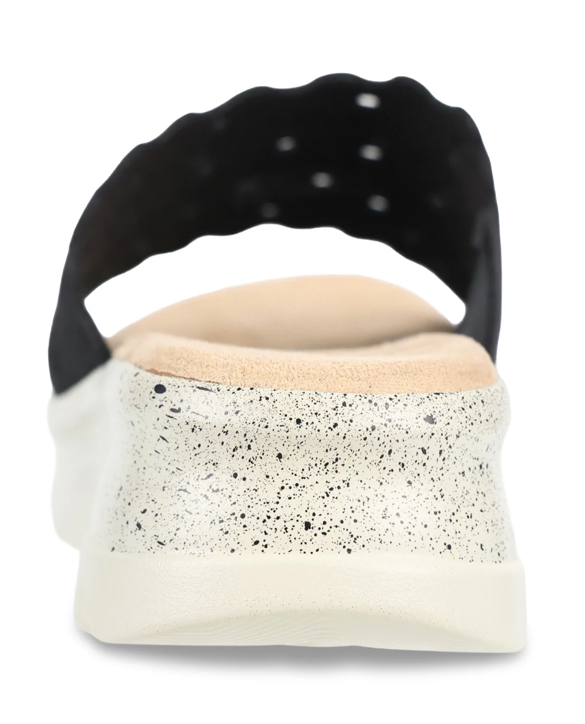 Savvy Speckle Sandal Black - Image 4