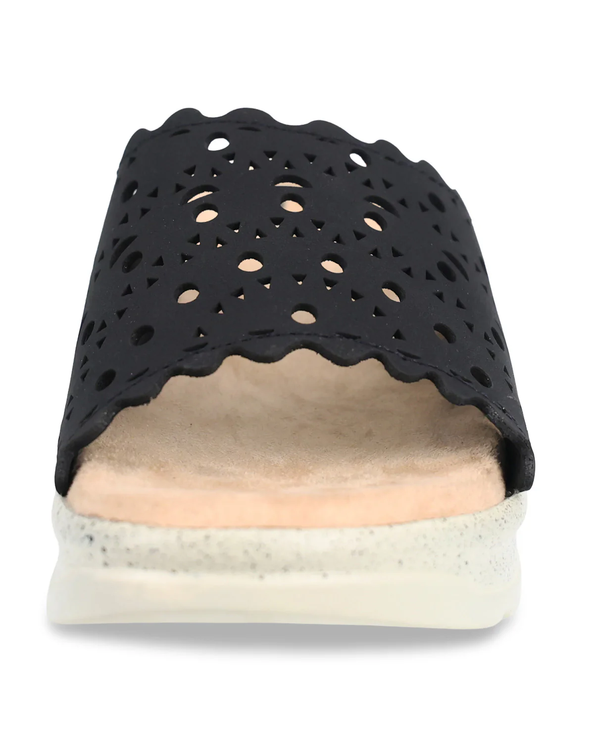 Savvy Speckle Sandal Black - Image 5