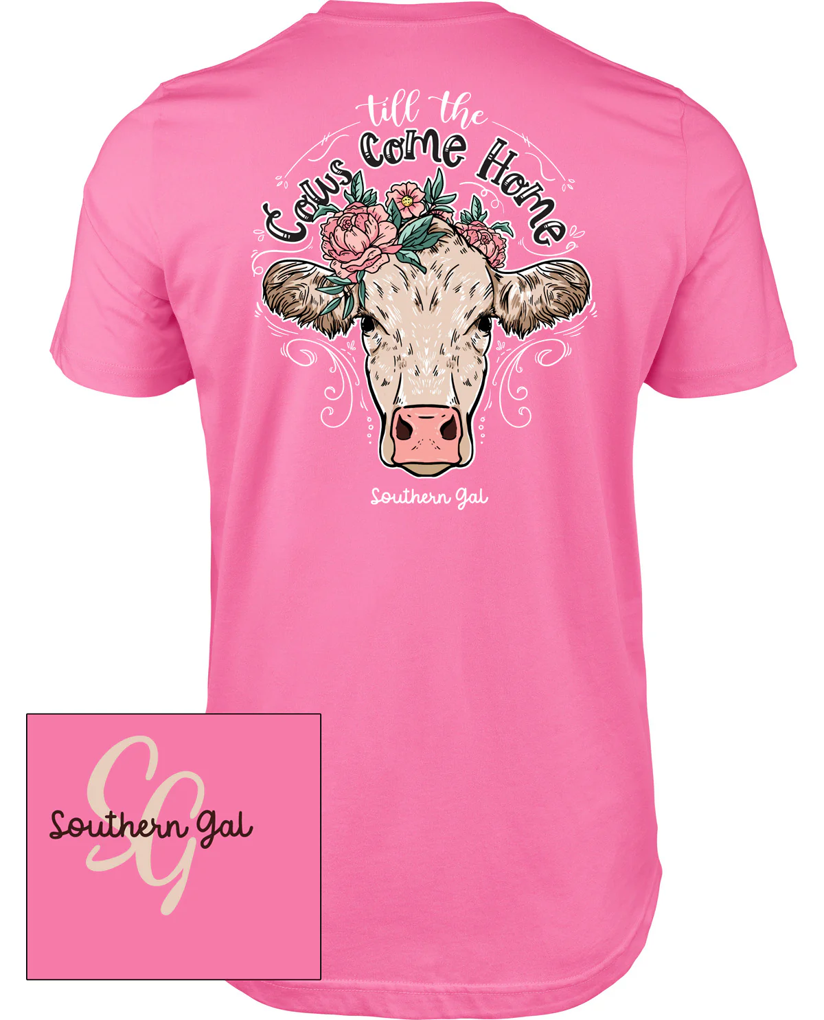 Southern Gal Come Home Short Sleeve Screen Tee - Image 2