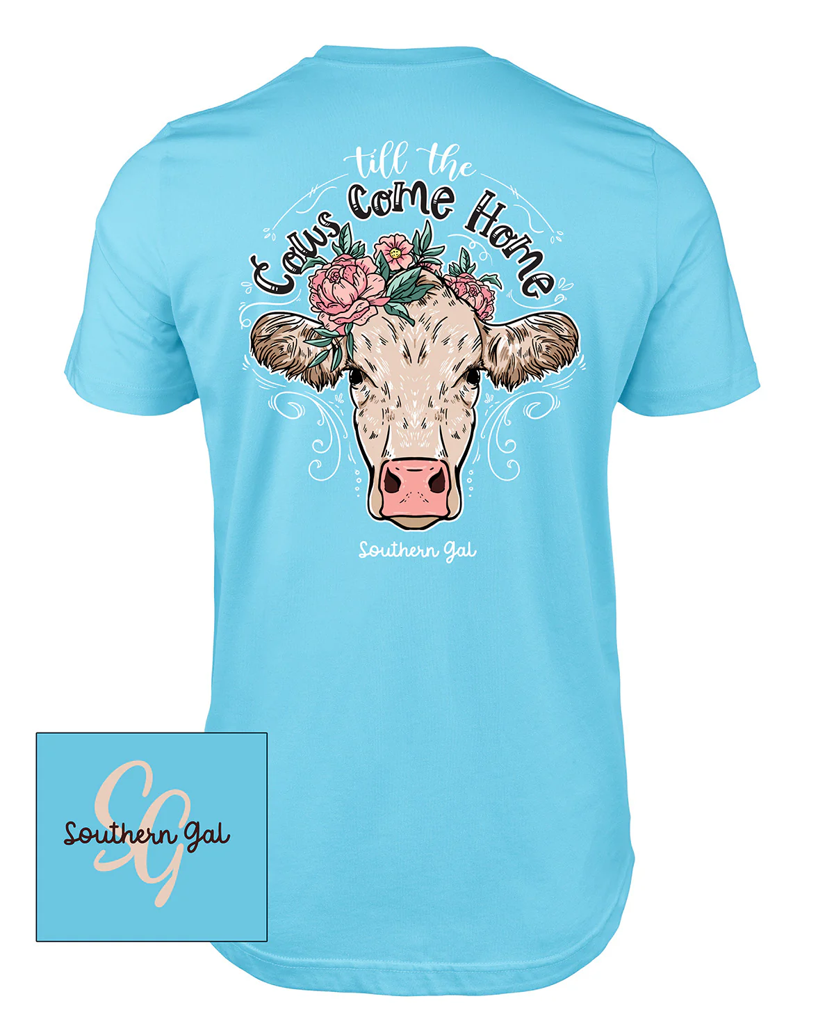 Southern Gal Come Home Short Sleeve Screen Tee - Image 3