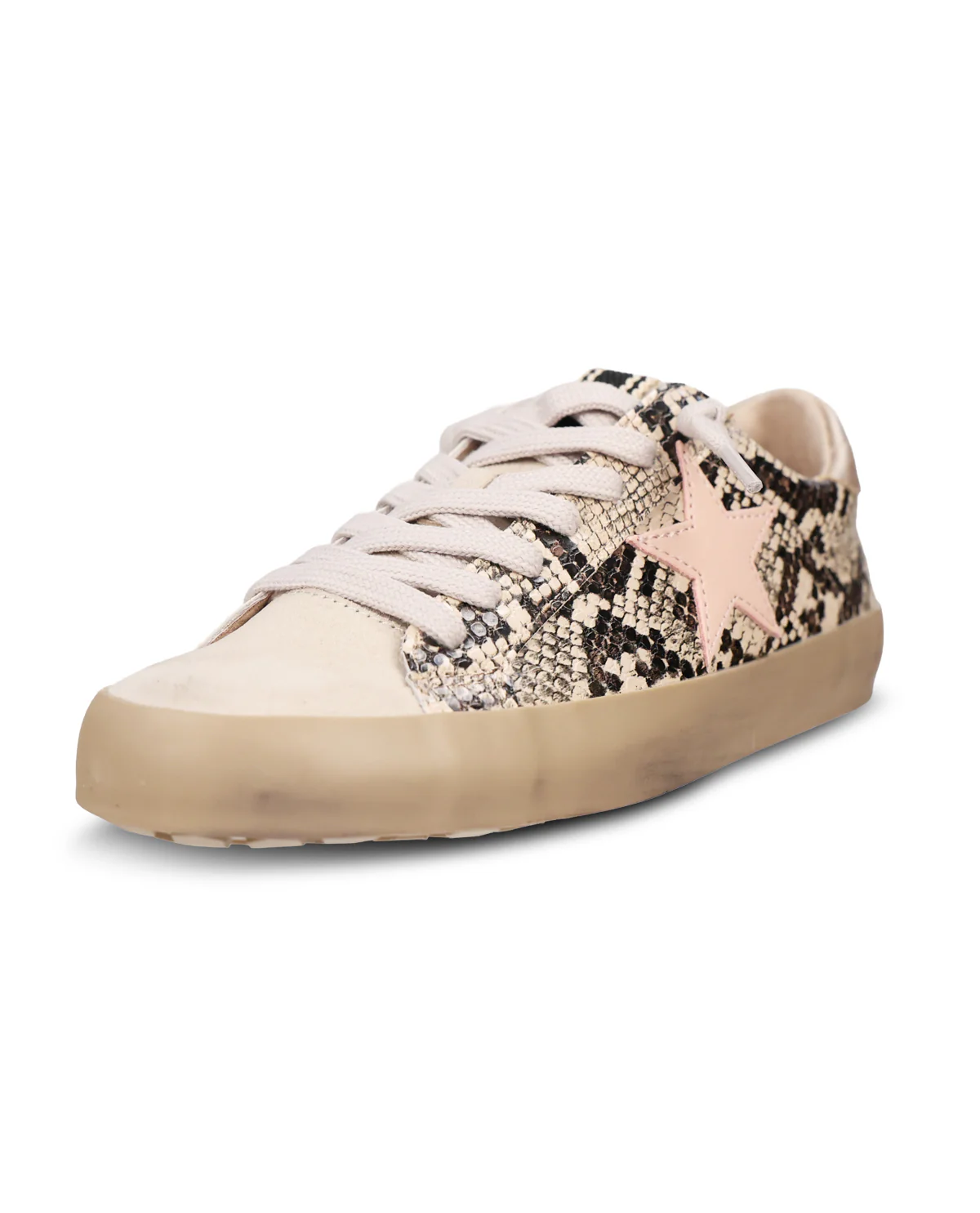 Shu Shop Paula Sneaker Beige Snake - Image 2