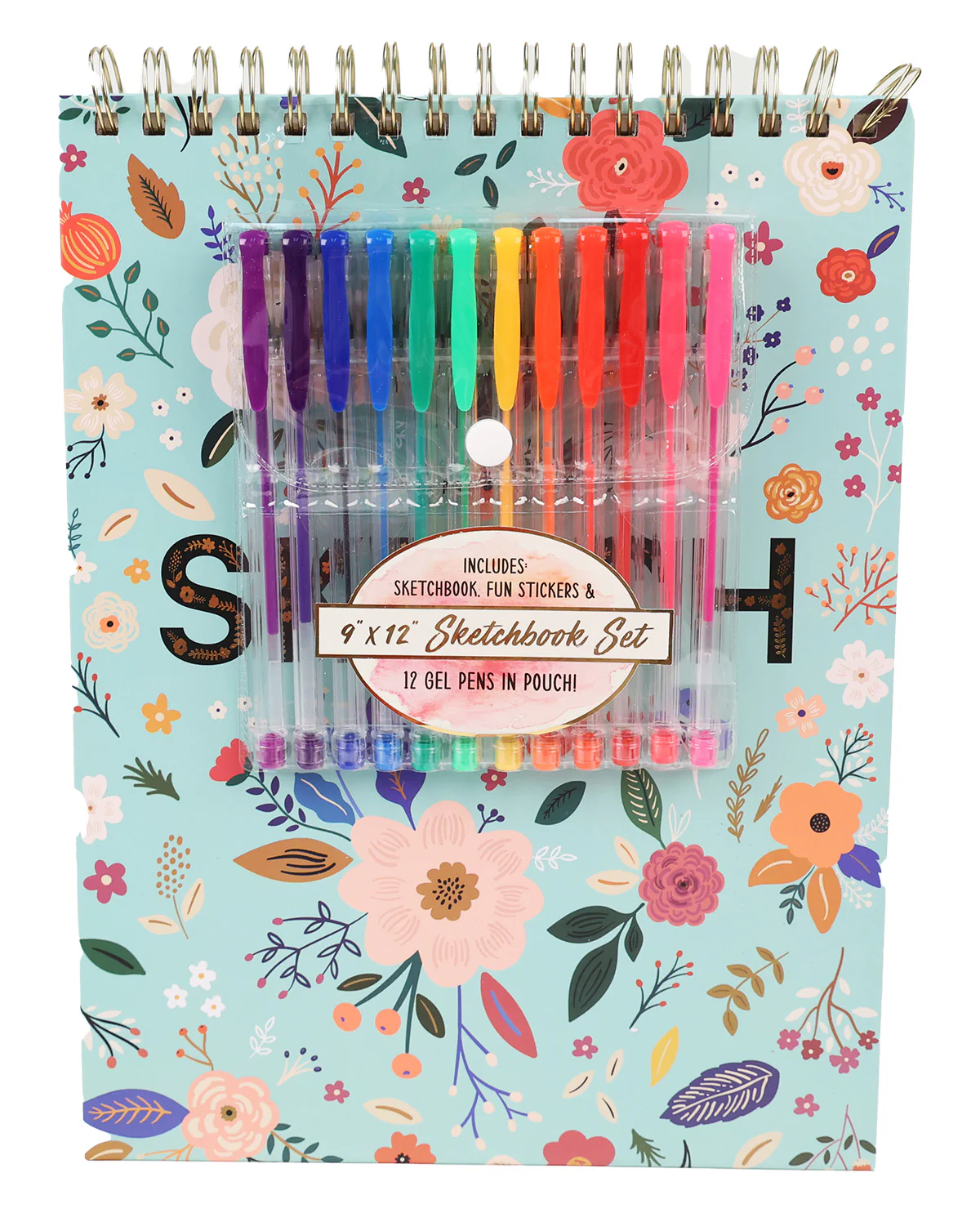 Sketchbook/Gel Pen Set - Bouquet - Image 2