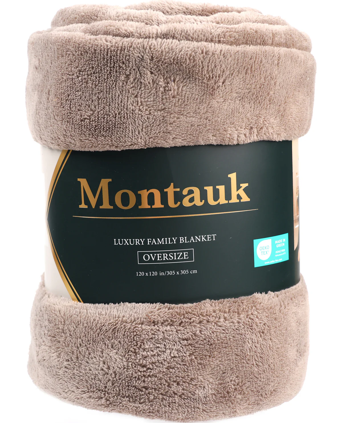 Montauk Solid Luxury Shearling Family Blanket - Image 3