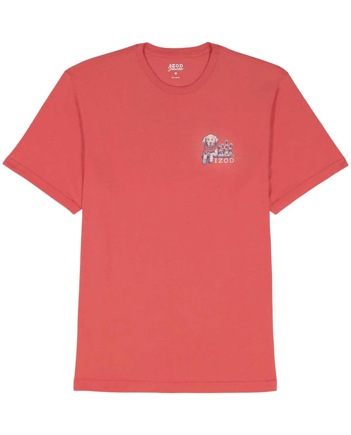 Izod Short Sleeve Soft Wash Graphic Crew - Image 2
