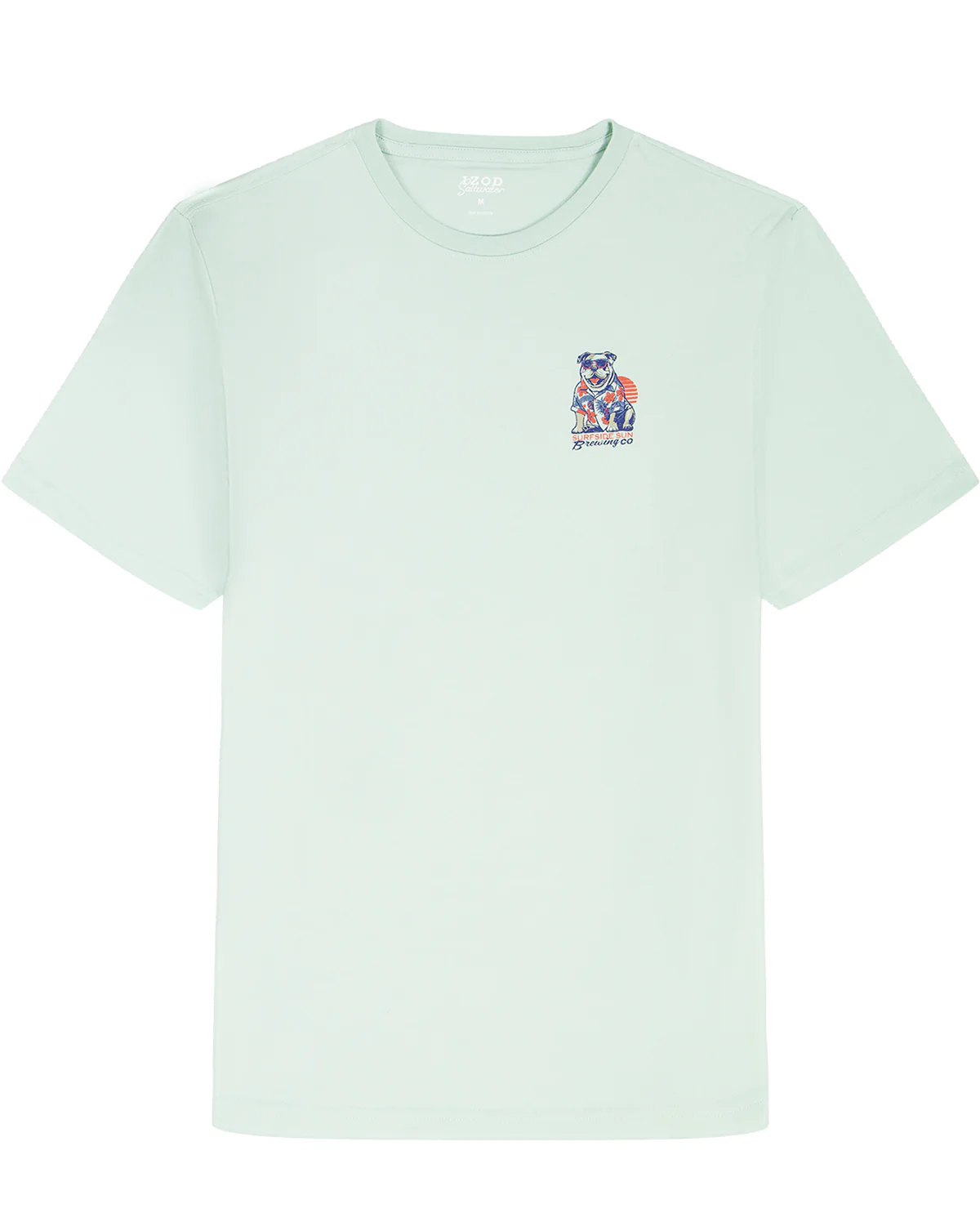 Izod Short Sleeve Soft Wash Graphic Crew - Image 3