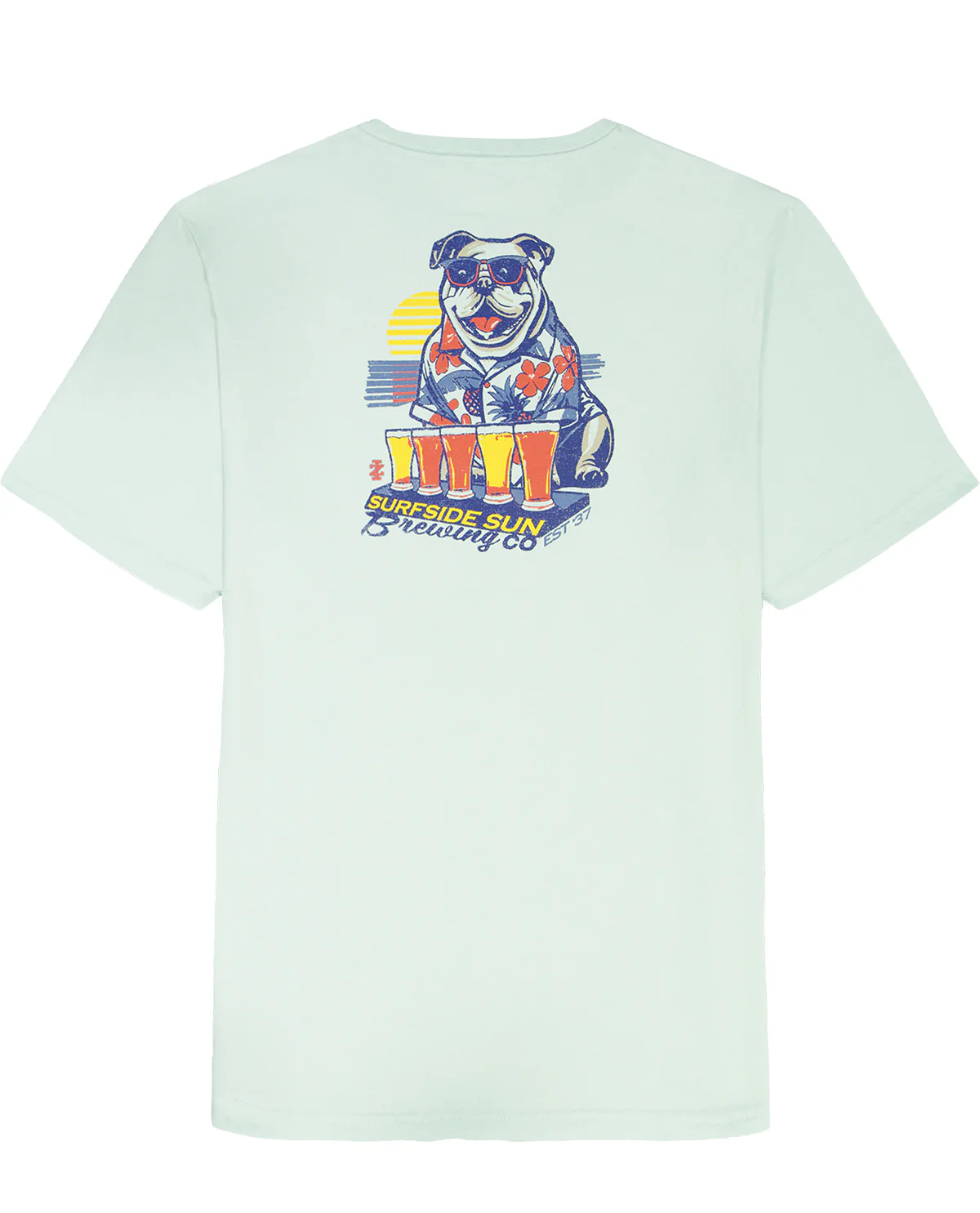 Izod Short Sleeve Soft Wash Graphic Crew - Image 9