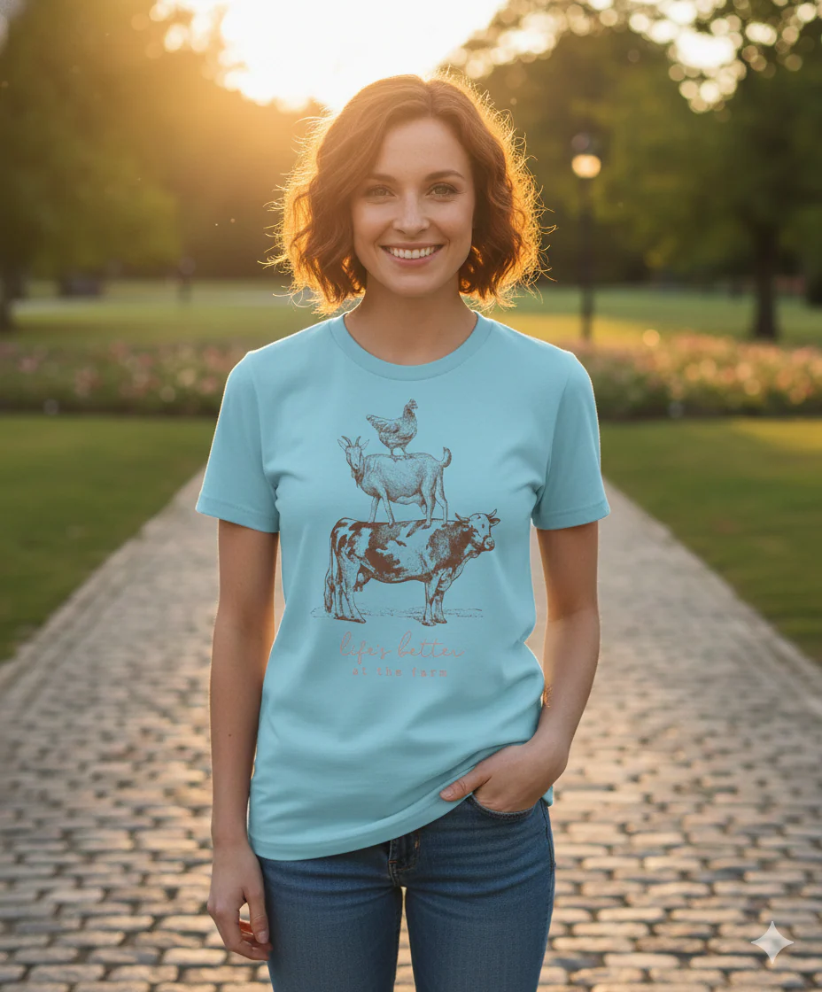 Stacked Animals Short Sleeve Screen Tee - Image 2