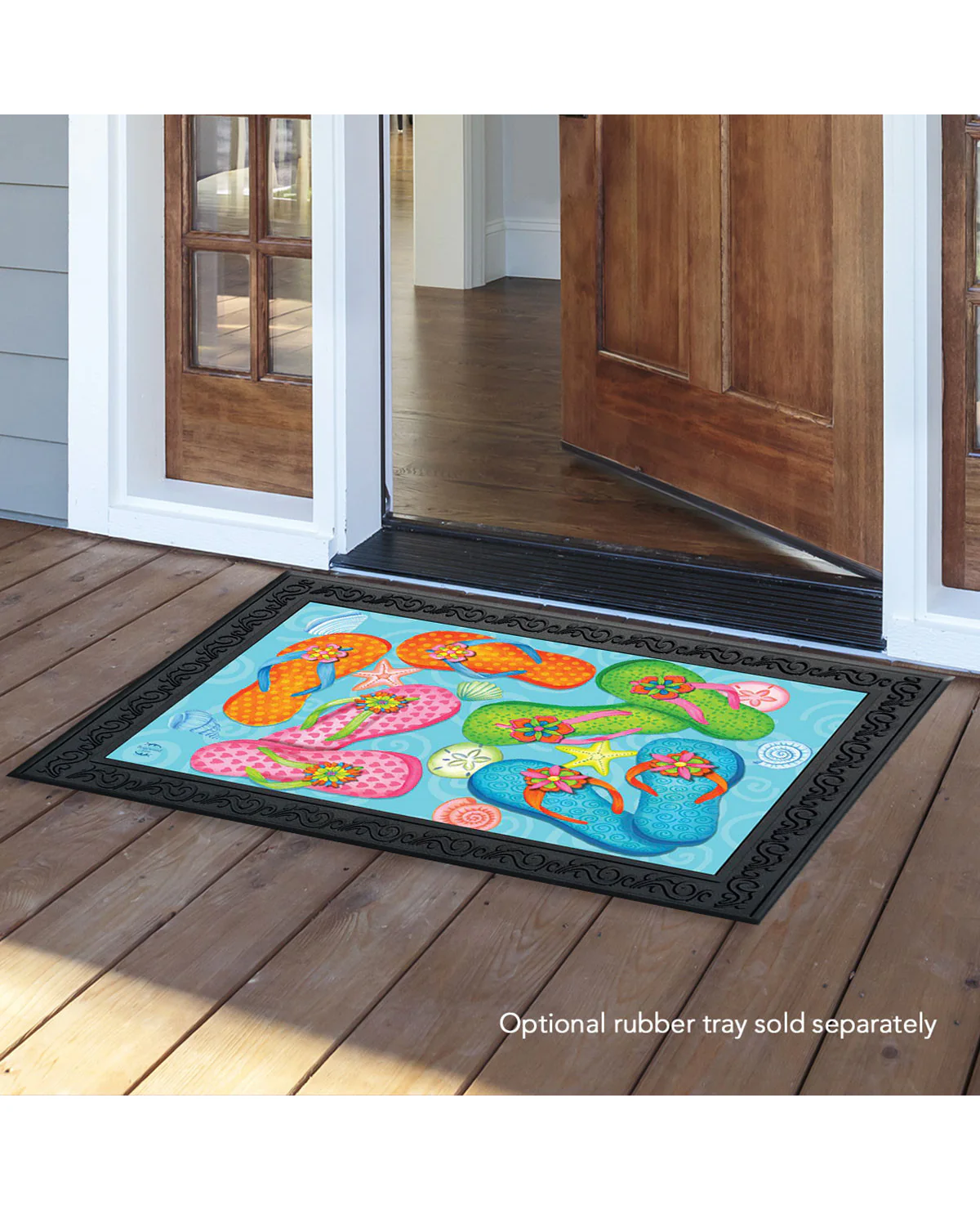 Summer Flip Flops Doormat - Image 2