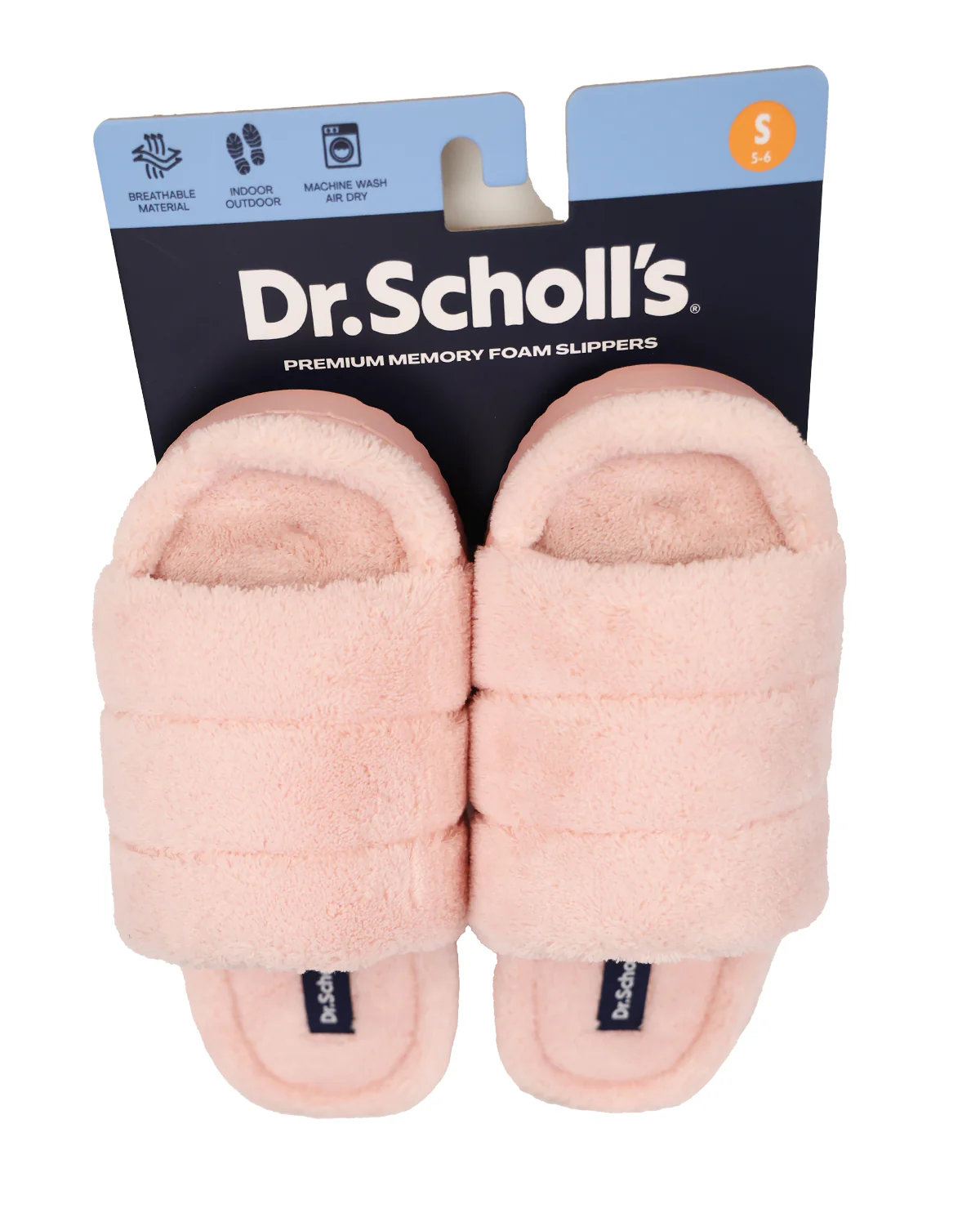 Dr. Scholls Terry Slide Slippers - Image 3