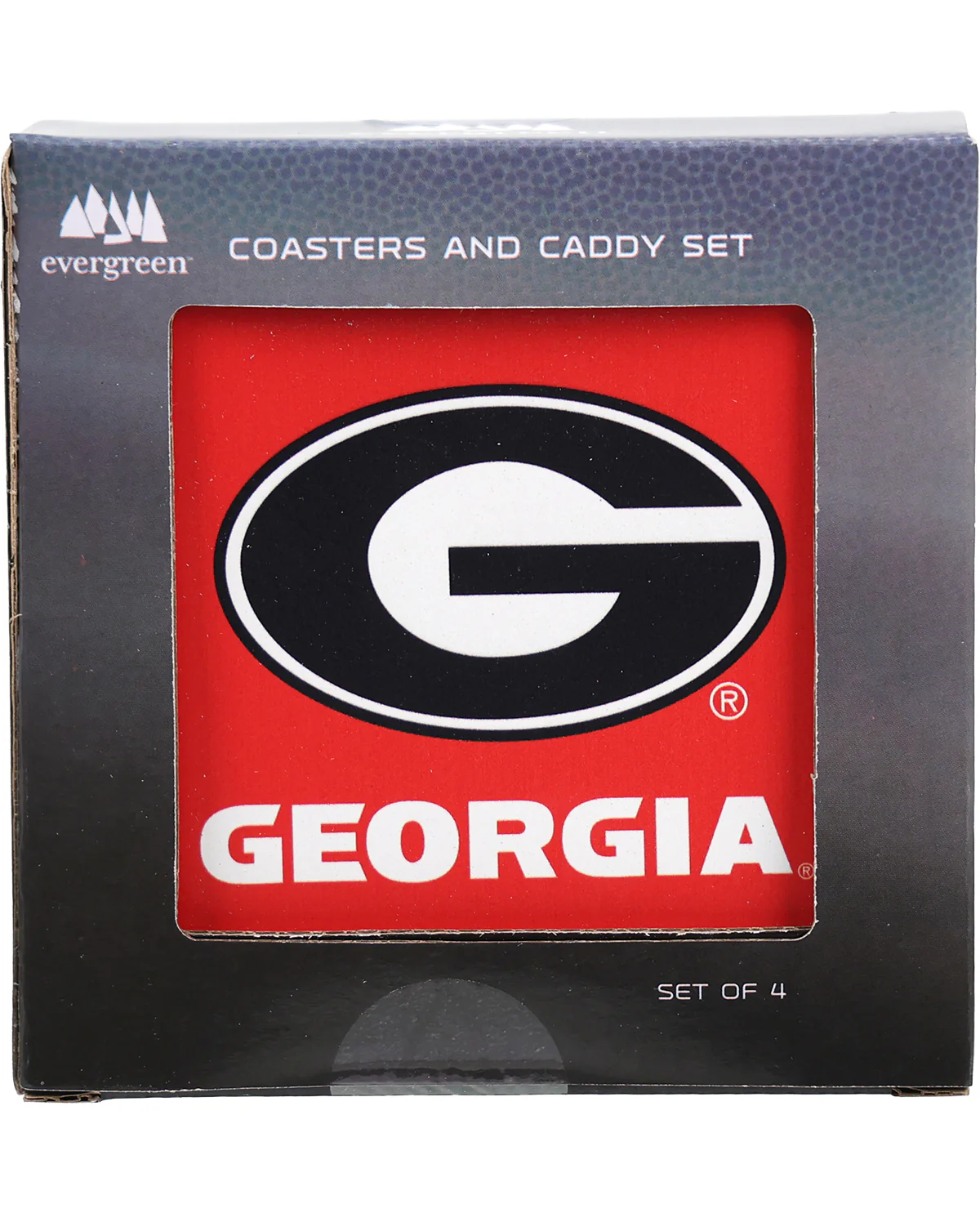 UGA Bulldogs Ceramic Coaster Set - Image 3