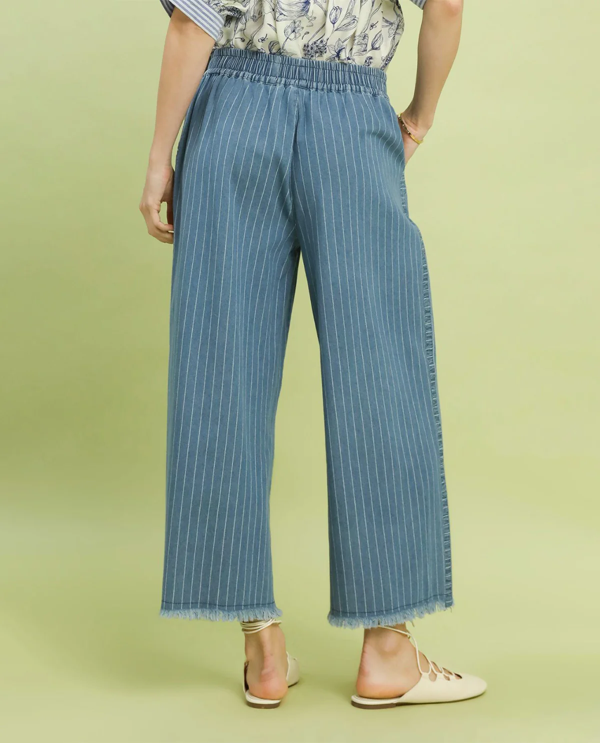 Umgee Pullon Lt Denim Pant - Image 3