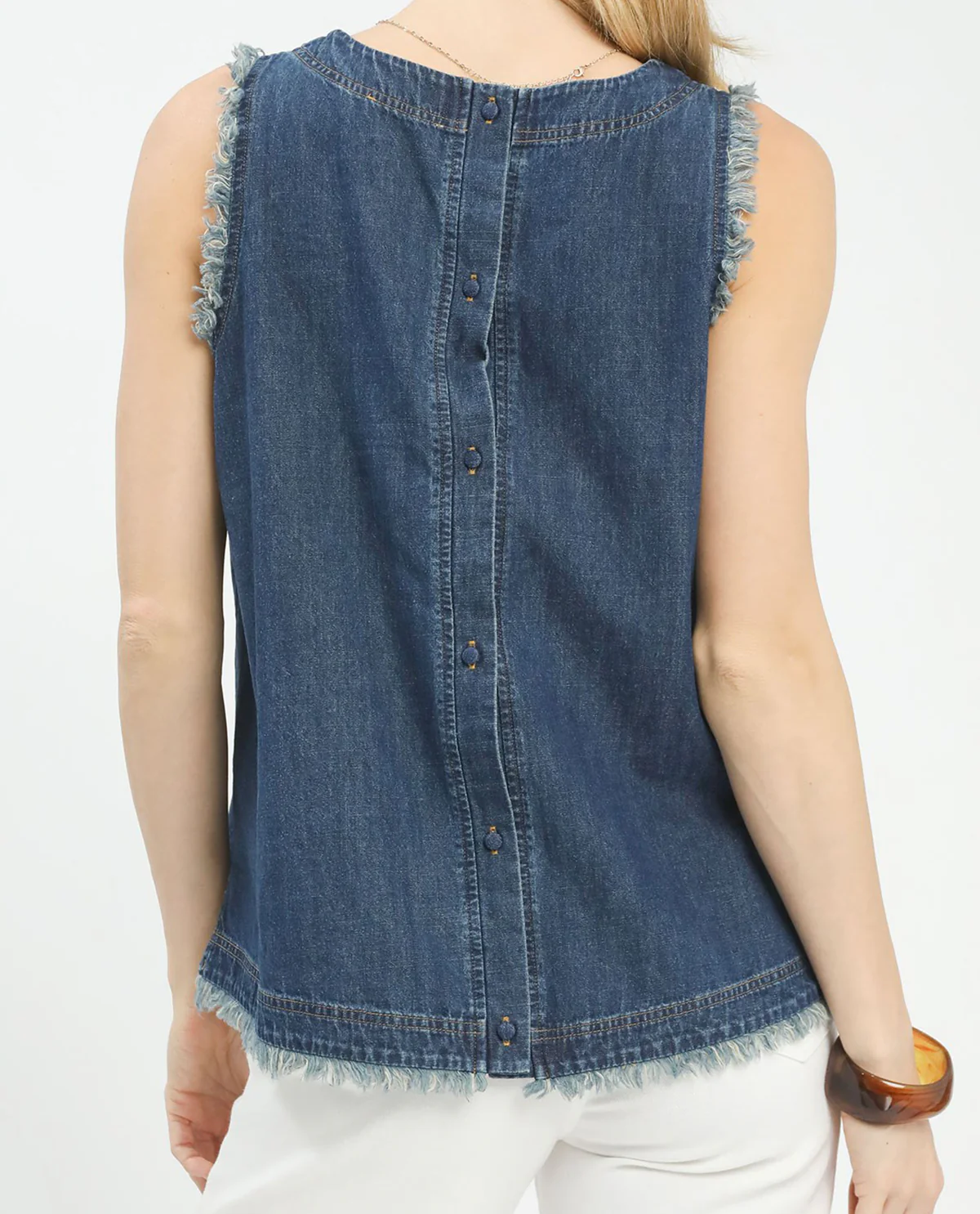 Umgee Solid Sleeveless Top - Image 4