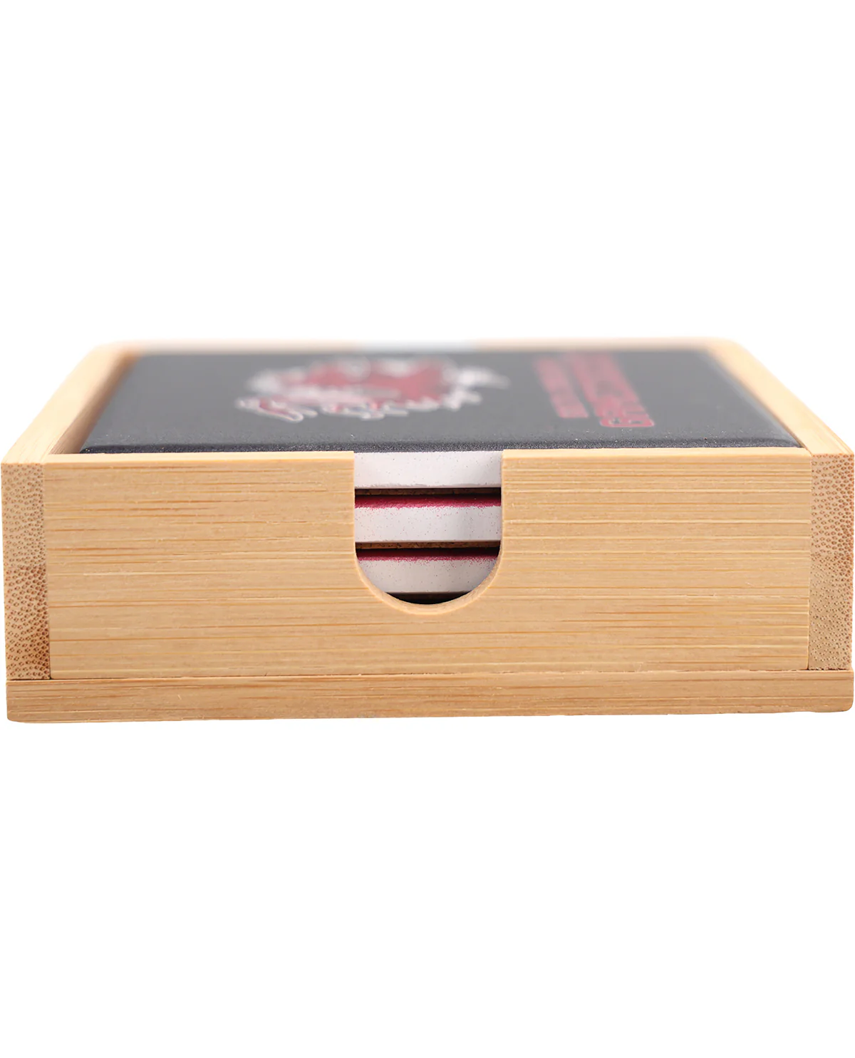USC Gamecocks Ceramic Coaster & Caddy Set - Image 3