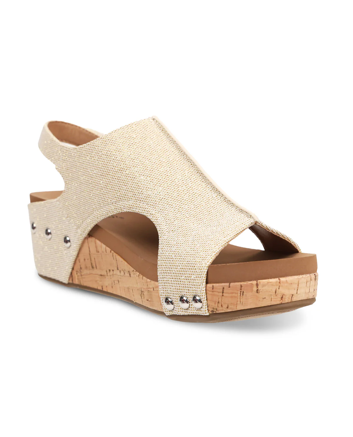 Corky's Volta II Sandal Gold Shimmer - Image 3