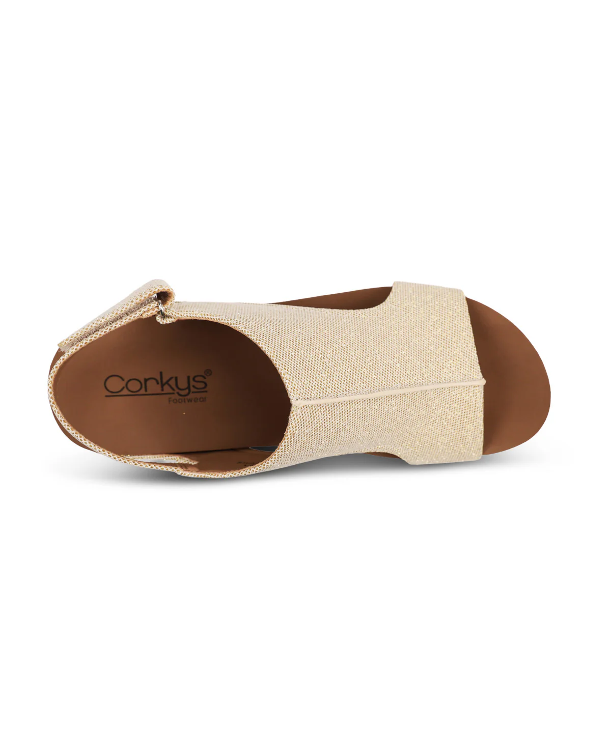 Corky's Volta II Sandal Gold Shimmer - Image 6