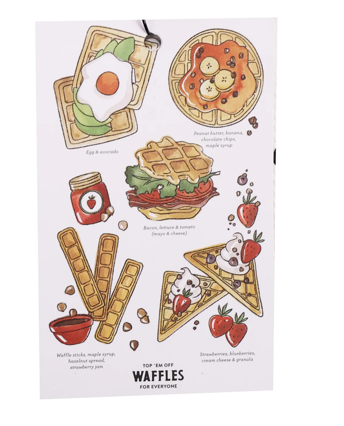 Waffle Bar Kitchen Towel - Image 2